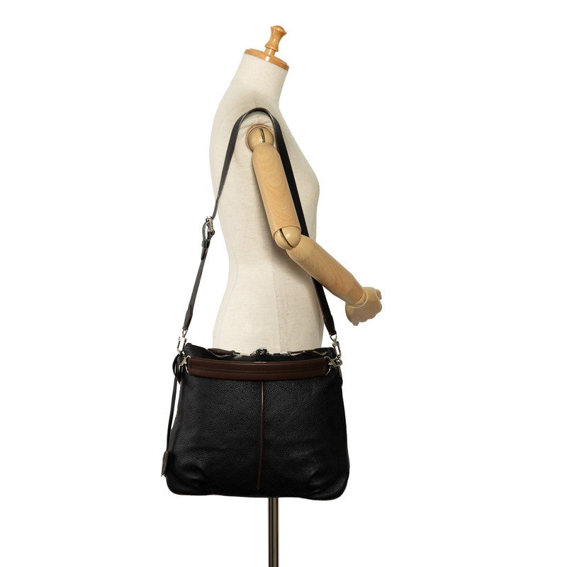 Louis Vuitton Monogram Machaine Celine MM Handbag 2WAY M93987 Noir Black Leather Louis Vuitton