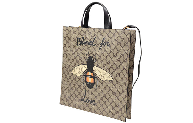 GUCCI GG Canvas Messenger Bag Medium Grey