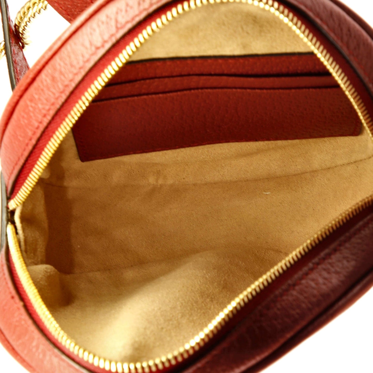 Ophidia Round Backpack Flora GG Coated Canvas Mini