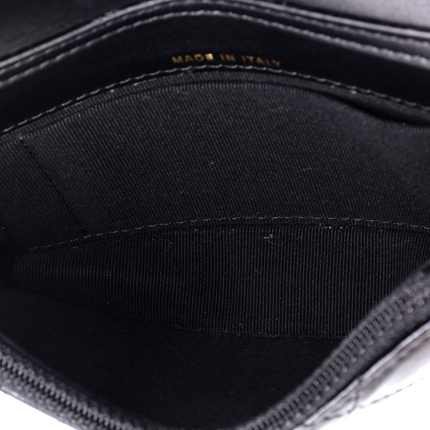 Pearl Strap Clutch with Chain Quilted Calfskin