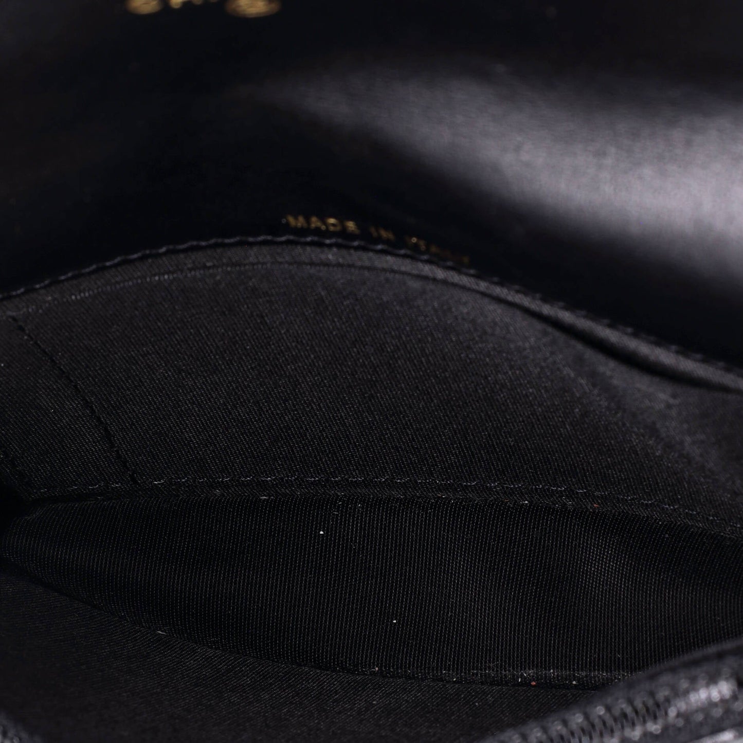 Pearl Strap Clutch with Chain Quilted Calfskin