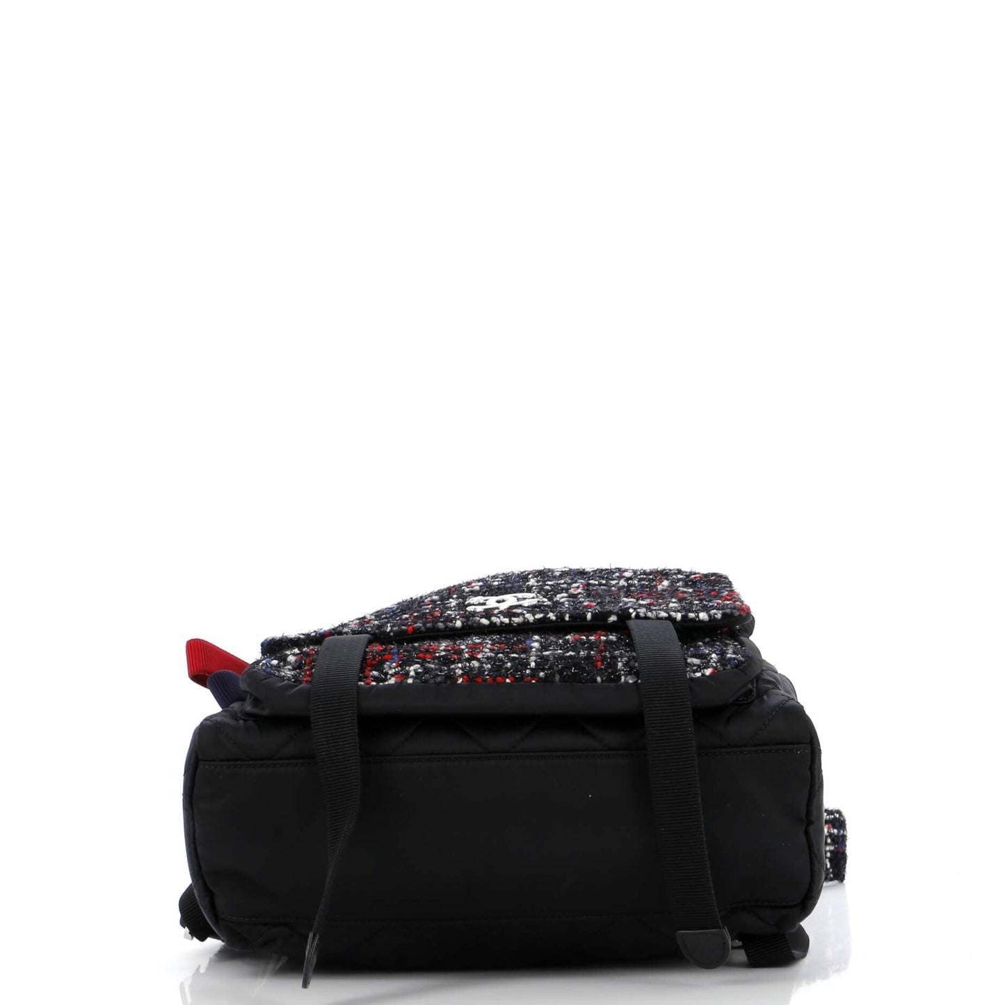 Astronaut Essentials Backpack Quilted Nylon with Tweed Medium
