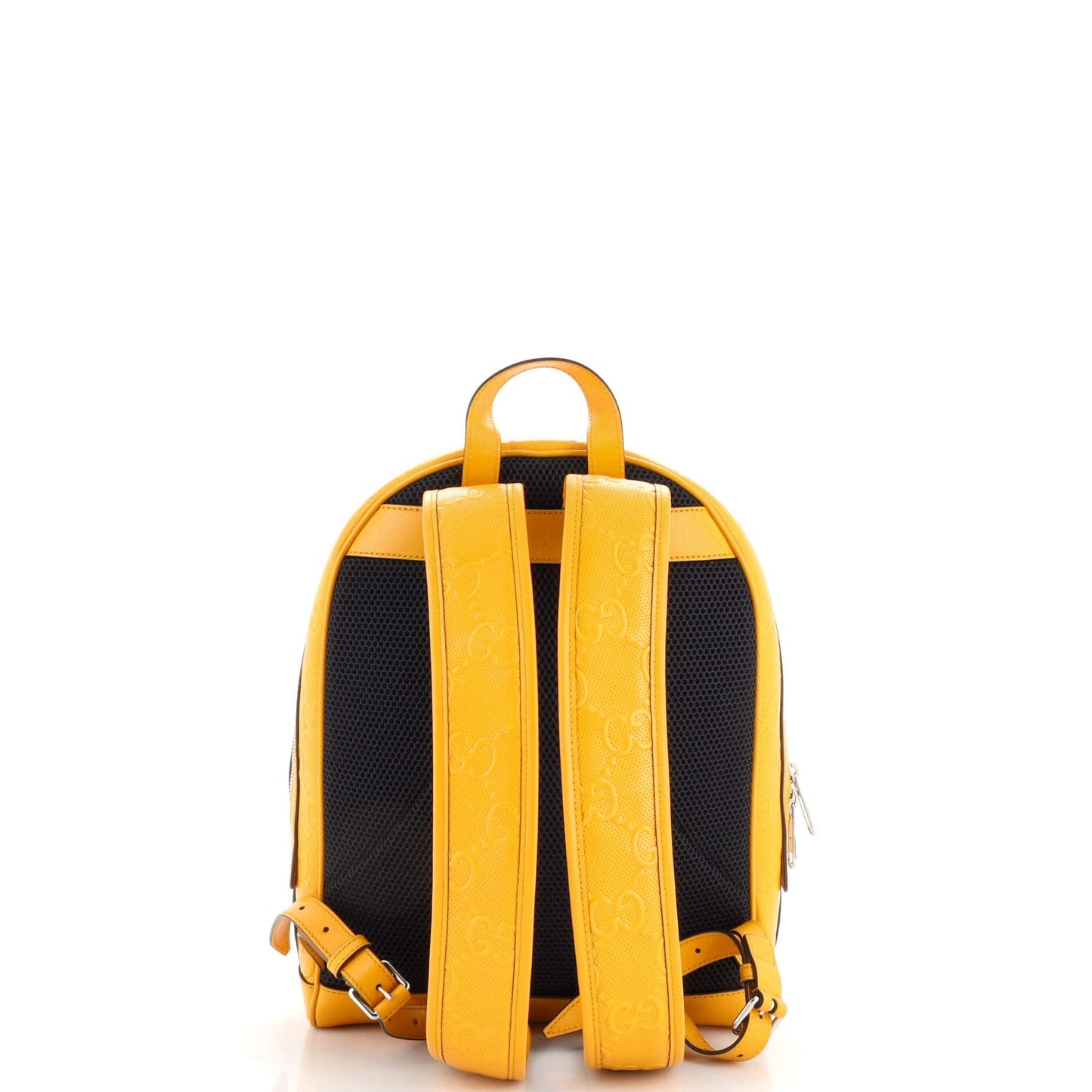 Pocket Backpack GG Embossed Perforated Leather Large