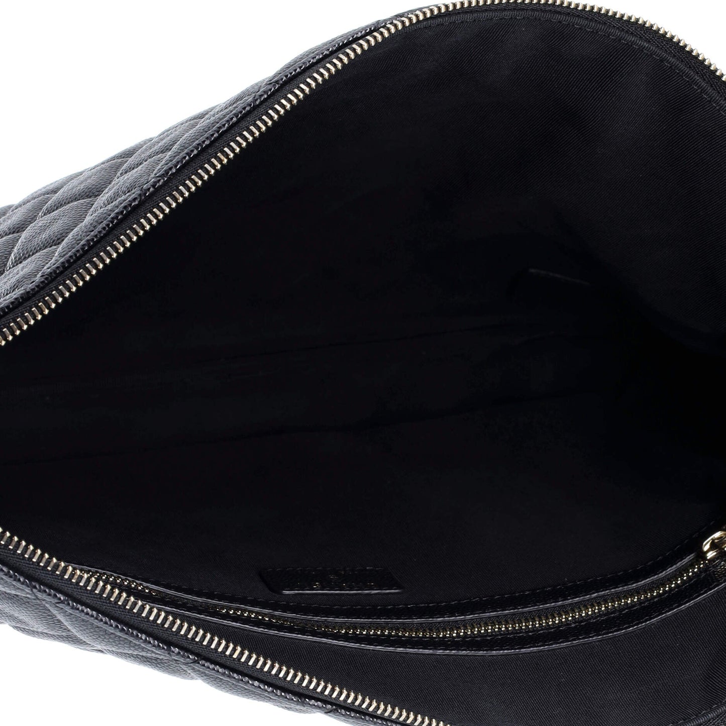 O Case Clutch Quilted Caviar Large
