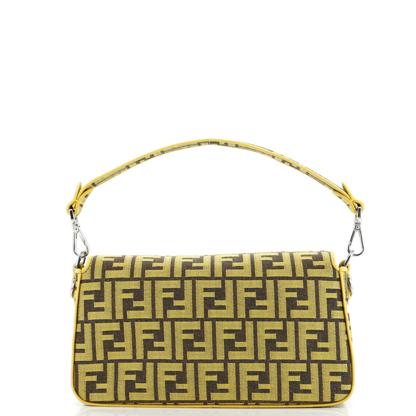 x Fendi Fragment Baguette NM Bag Zucca Canvas Medium