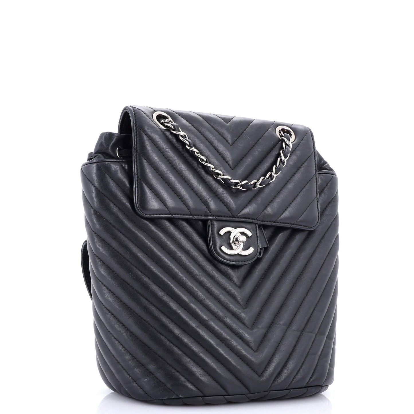 Urban Spirit Backpack Chevron Leather Small