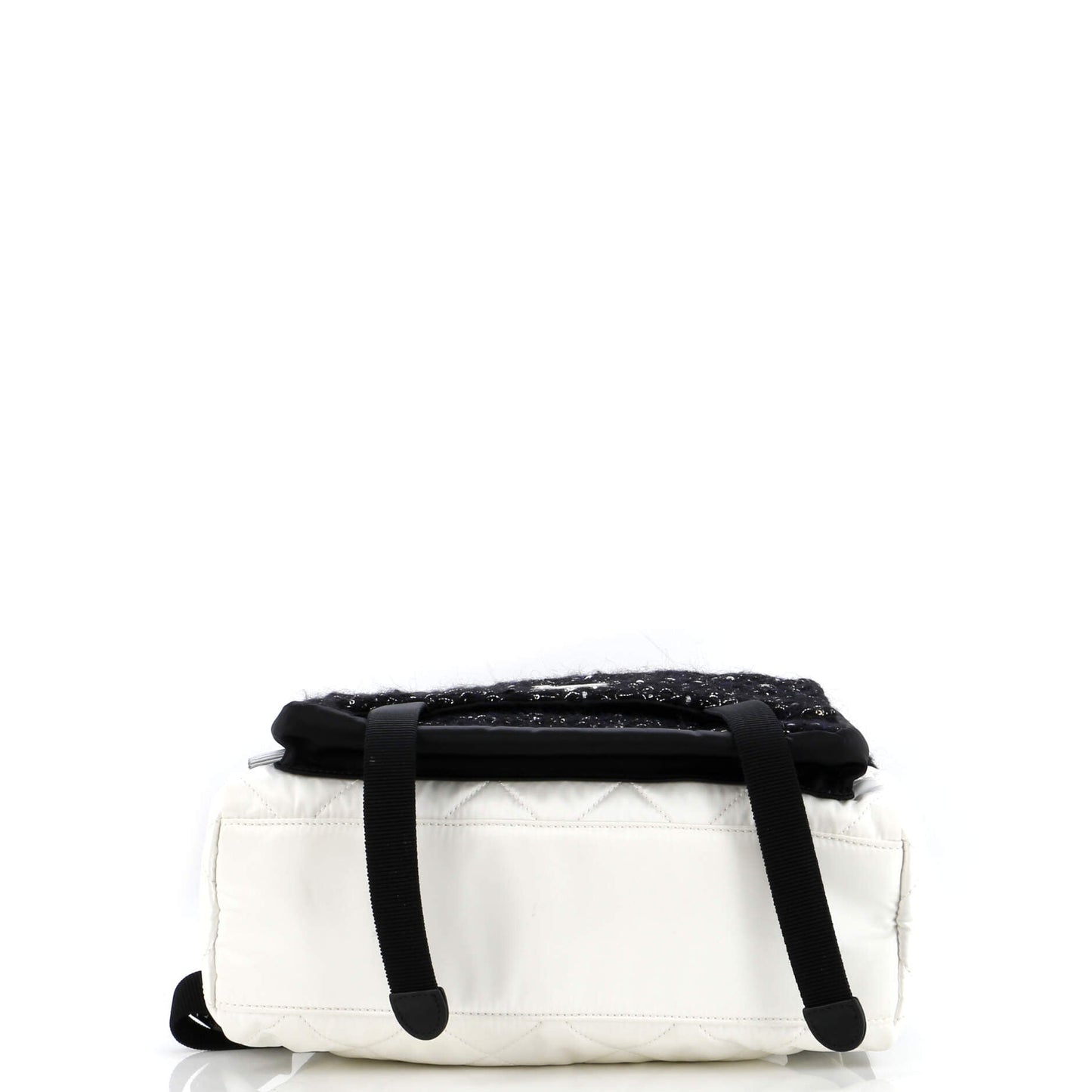 Astronaut Essentials Backpack Quilted Nylon with Tweed Medium