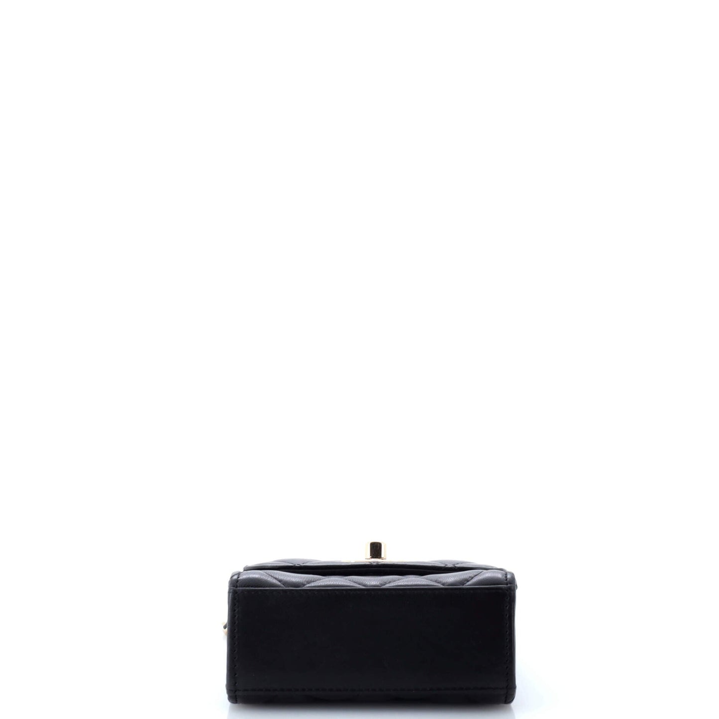 Trendy CC Clutch with Chain Quilted Lambskin Small