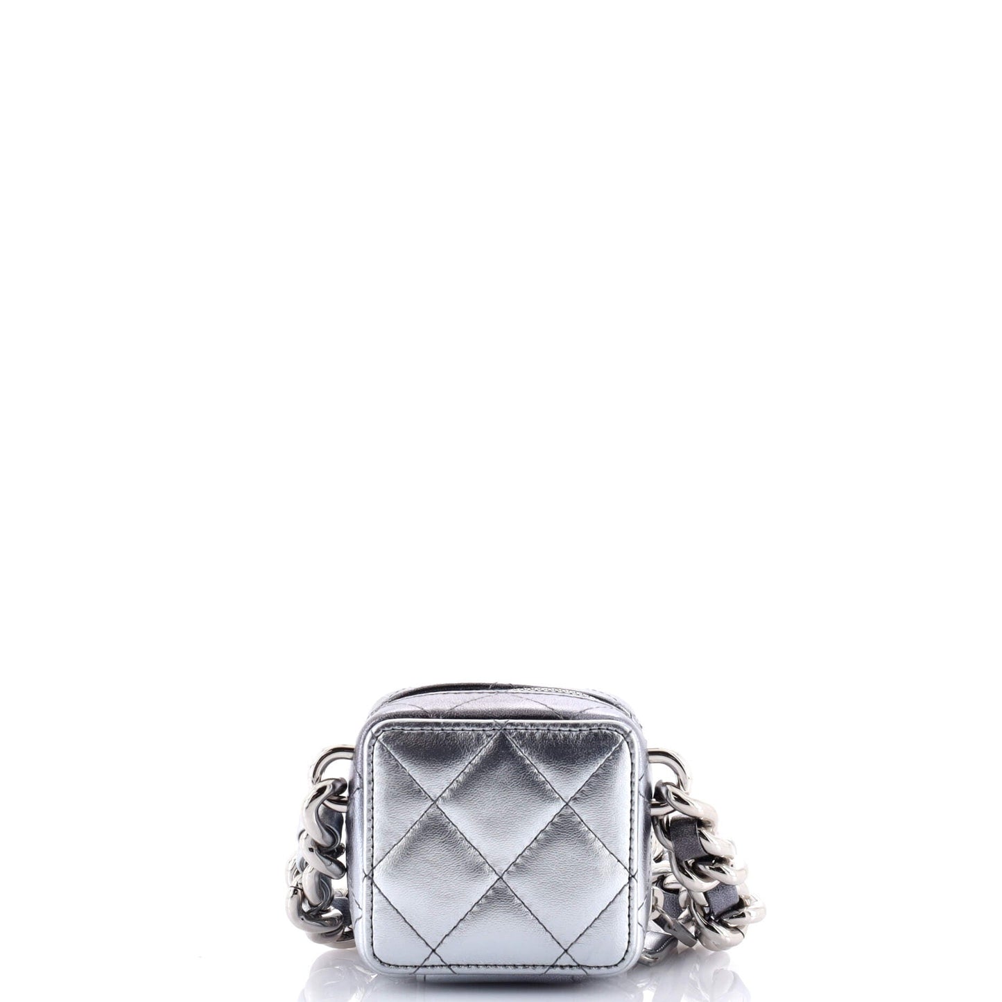 Like A Wallet Clutch With Chain Quilted Gradient Metallic Lambskin Mini