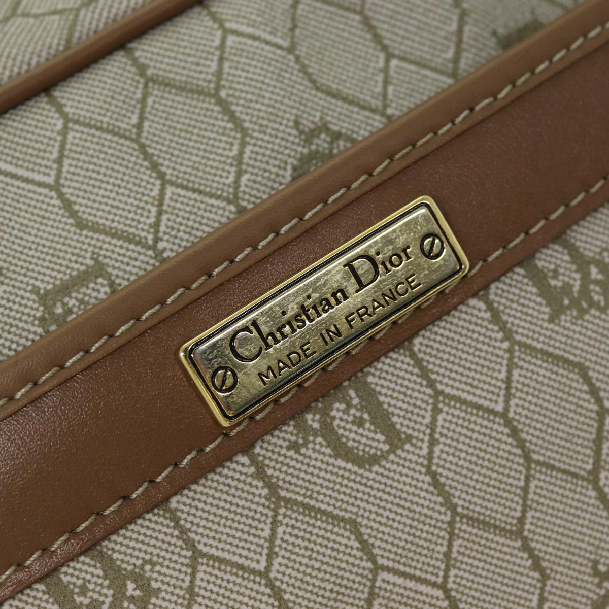 Dior Honeycomb Canvas Clutch Bag ()