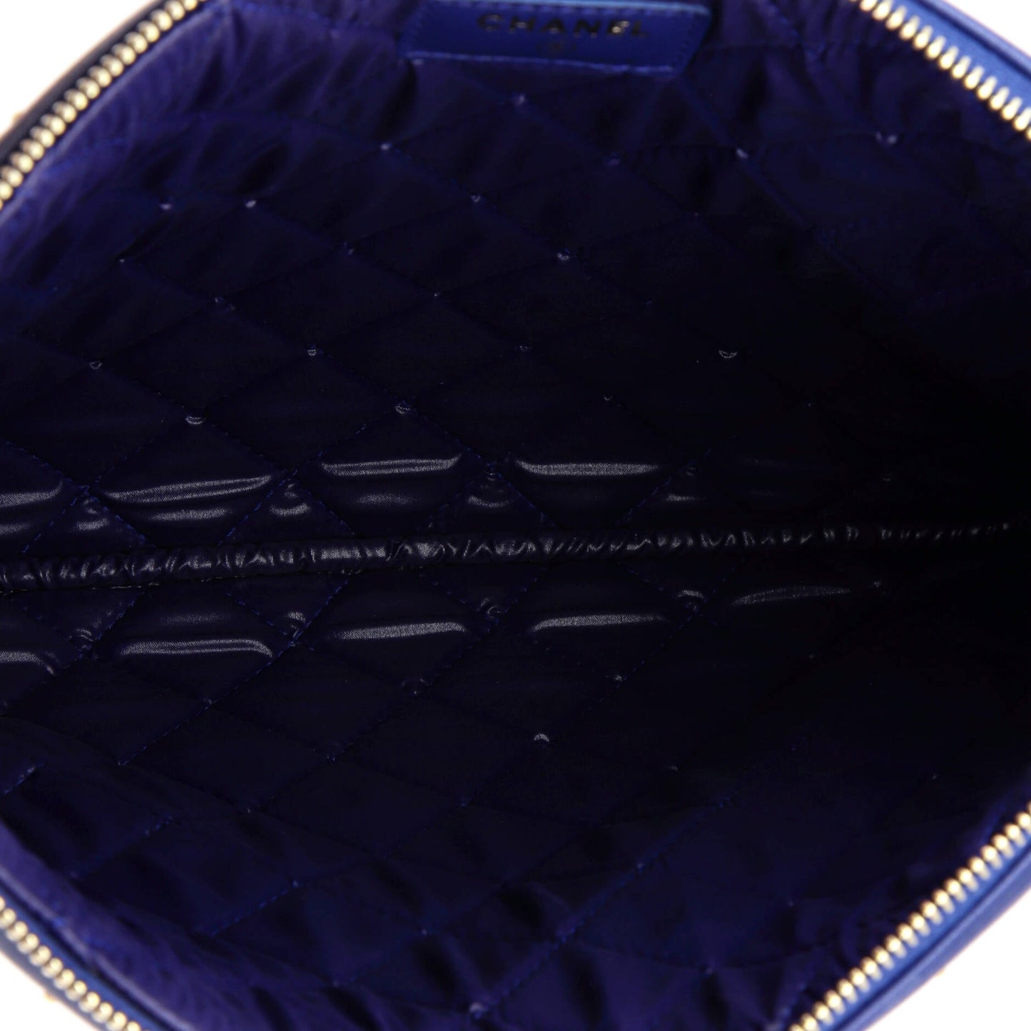 O Case Clutch Studded Lambskin Medium