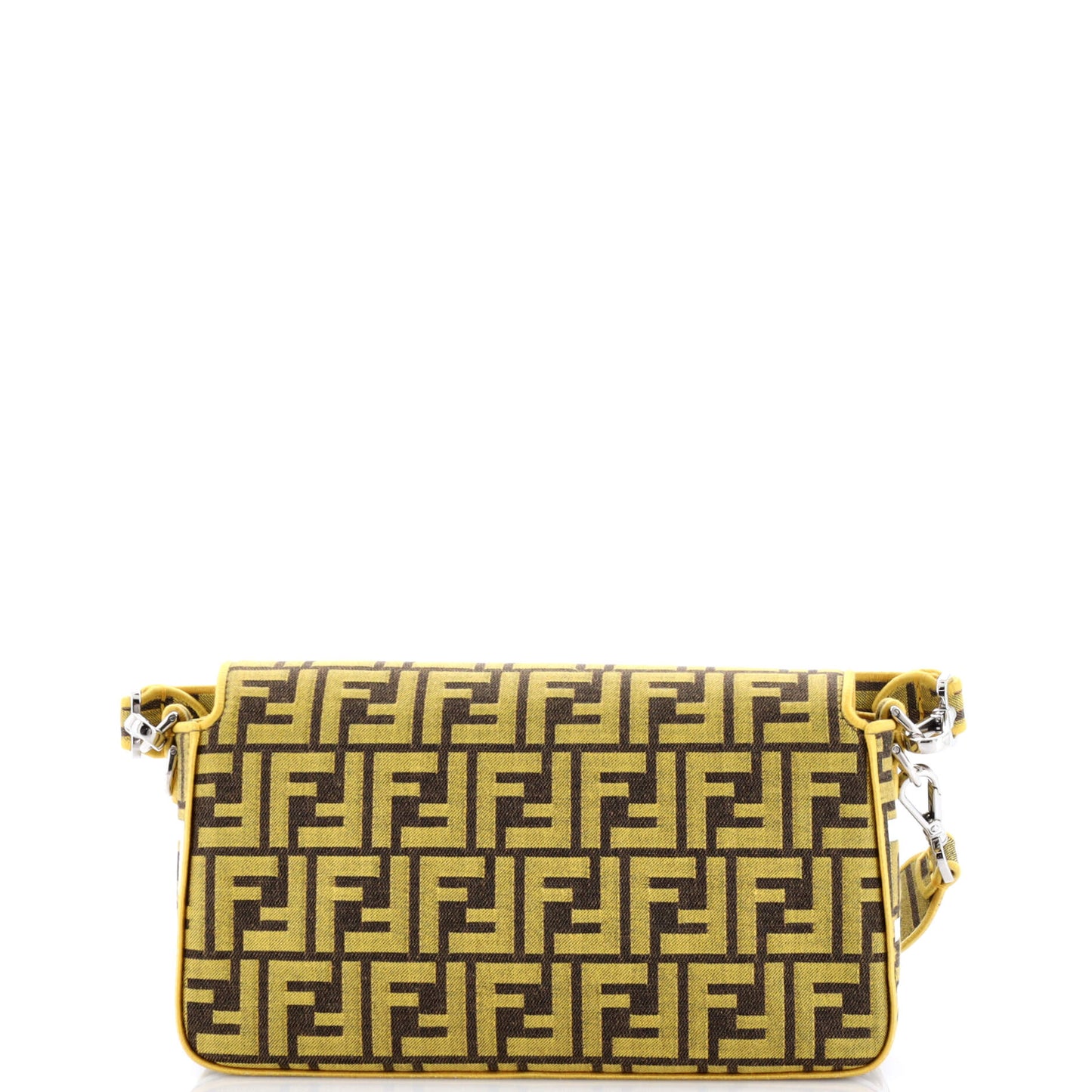x Fendi Fragment Baguette NM Bag Zucca Canvas Medium