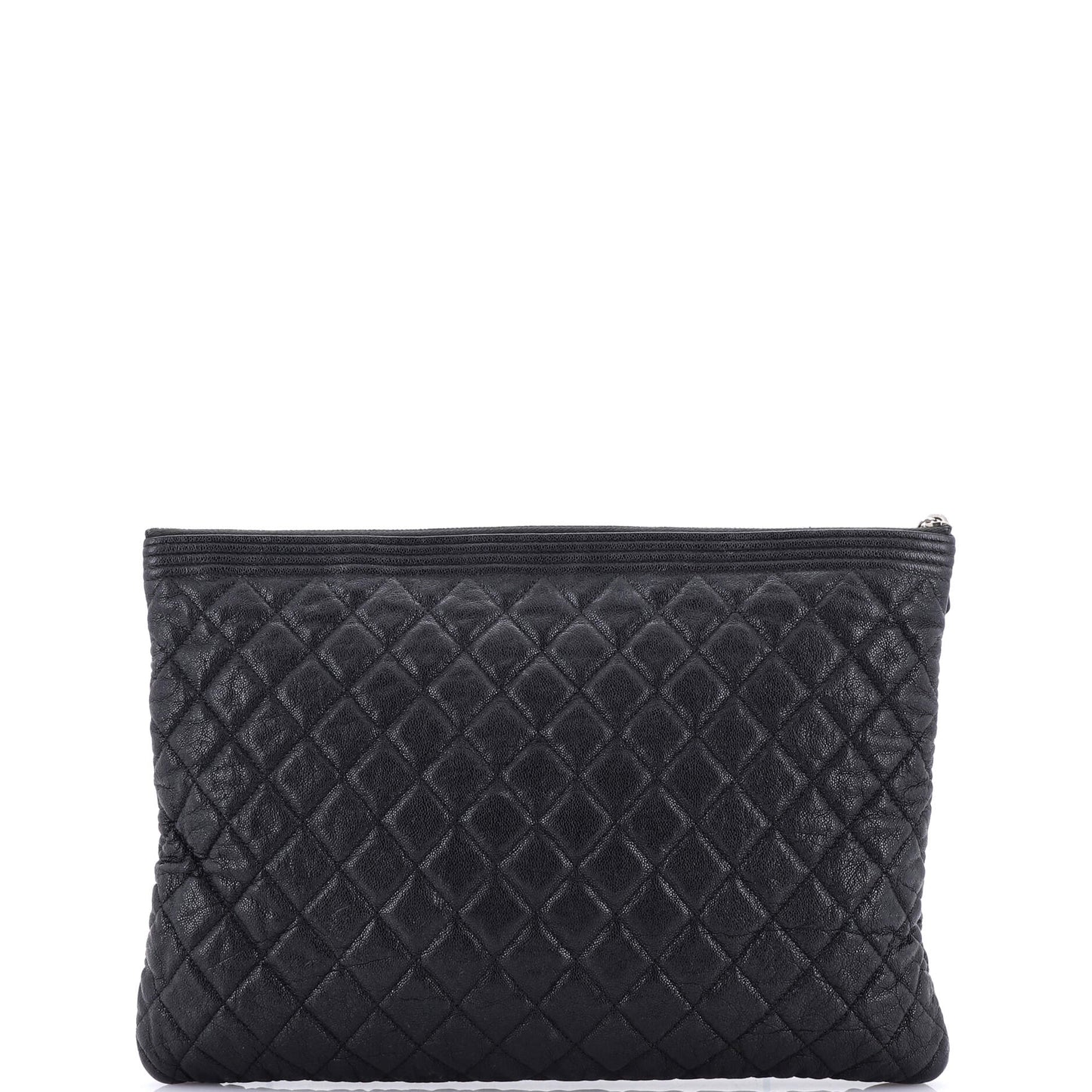 Boy O Case Clutch Quilted Caviar Large