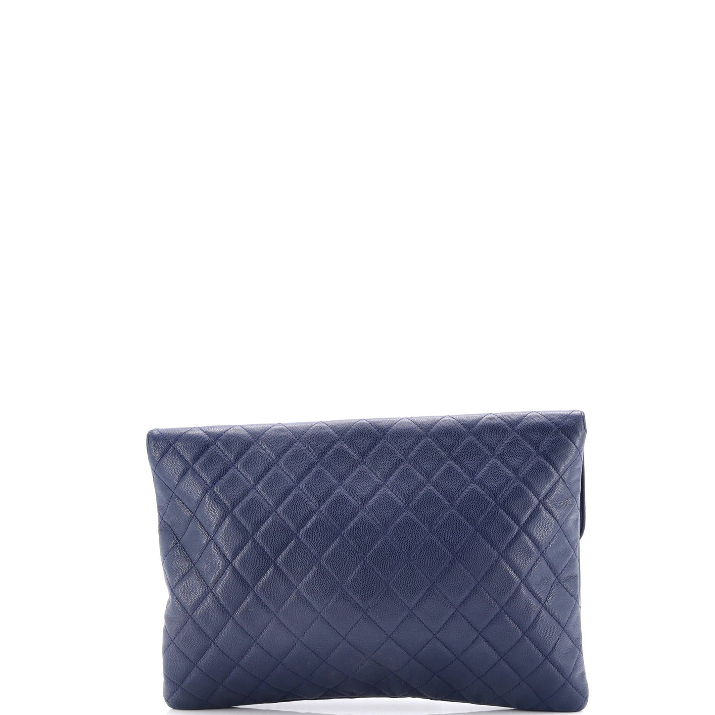 Golden Class O Case Clutch Quilted Caviar Large