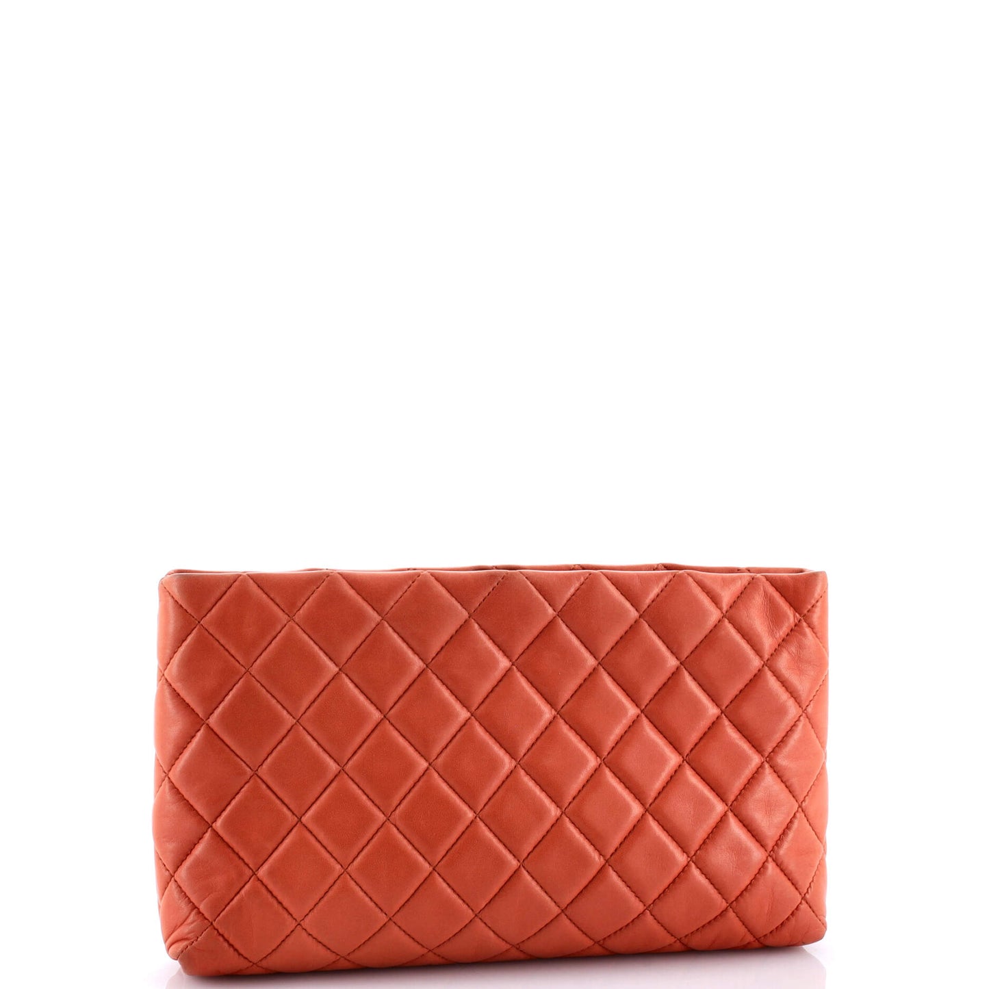 Square Timeless Clutch Quilted Lambskin