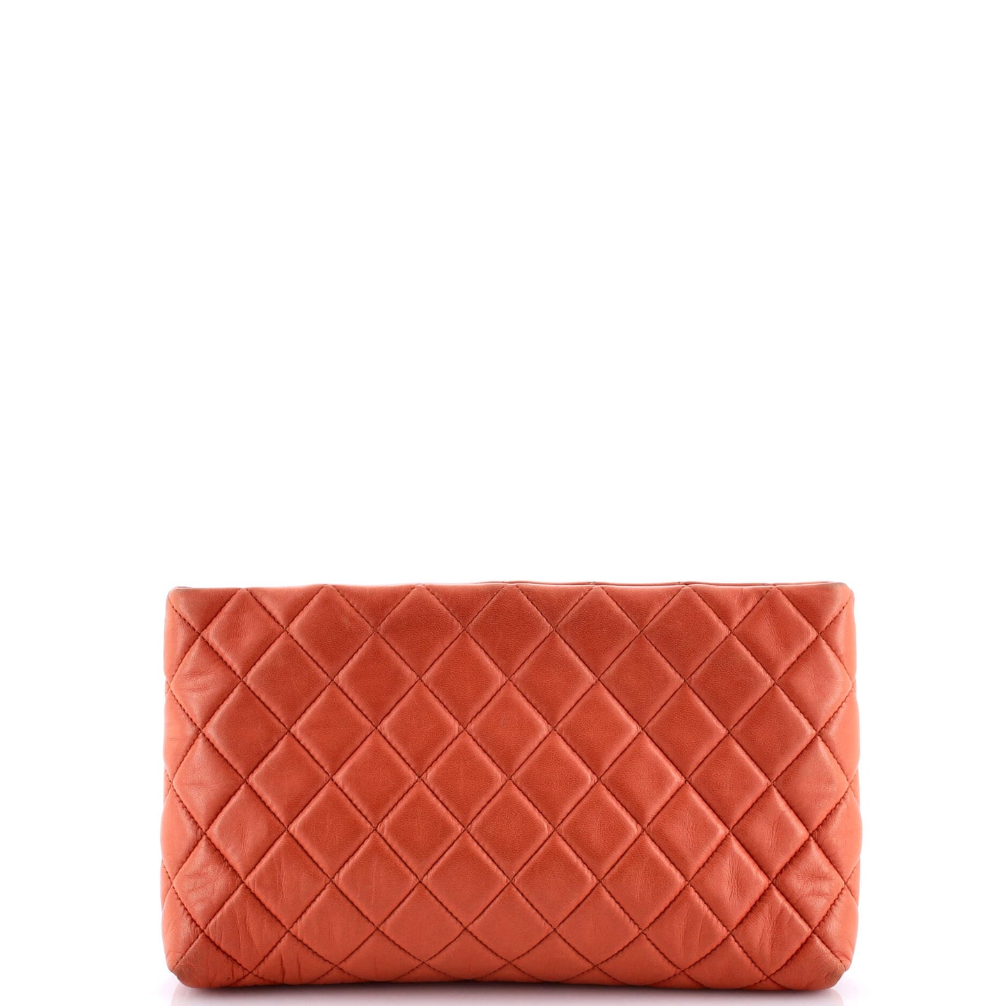 Square Timeless Clutch Quilted Lambskin
