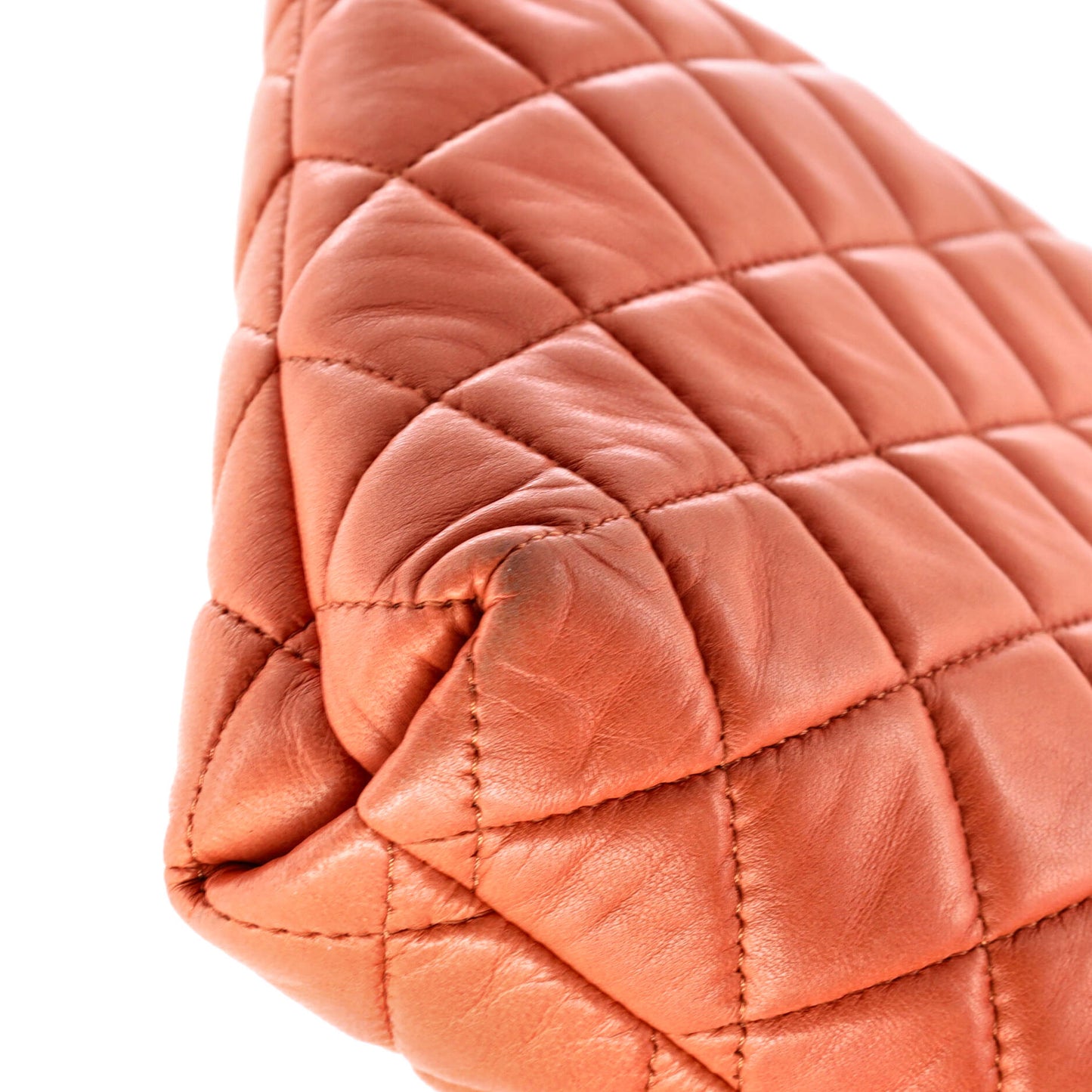 Square Timeless Clutch Quilted Lambskin