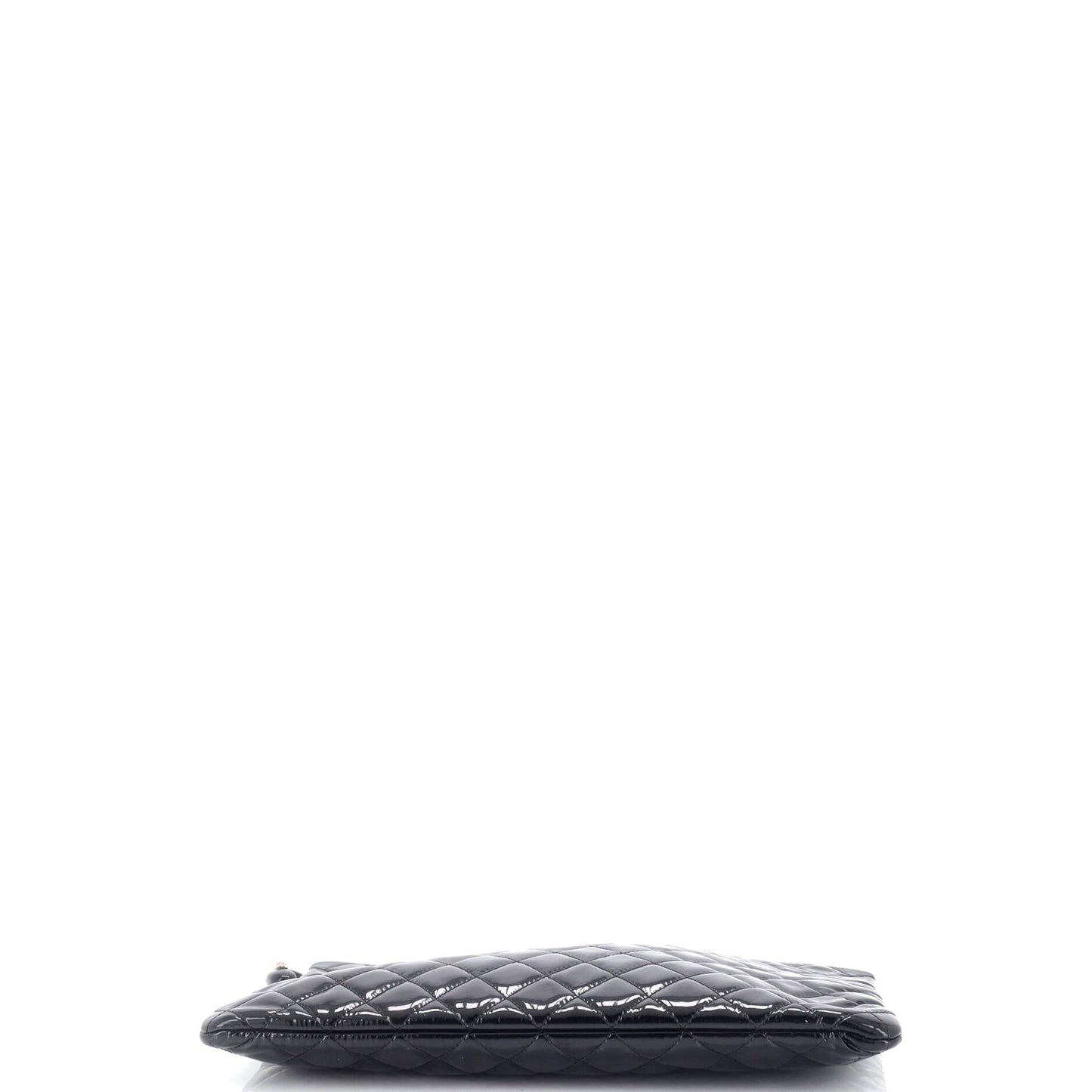 Valentine Hearts O Case Clutch Quilted Patent Large