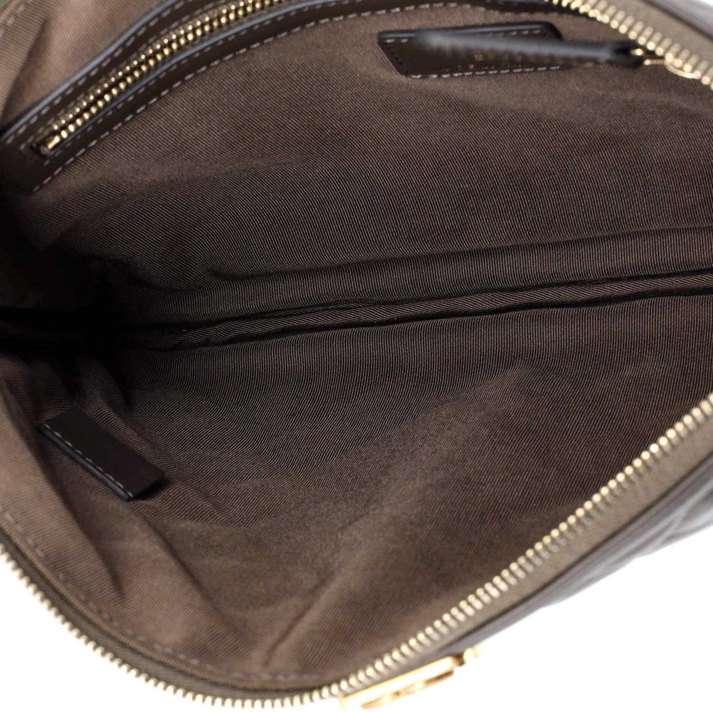 Boy O Case Clutch Quilted Lambskin Medium