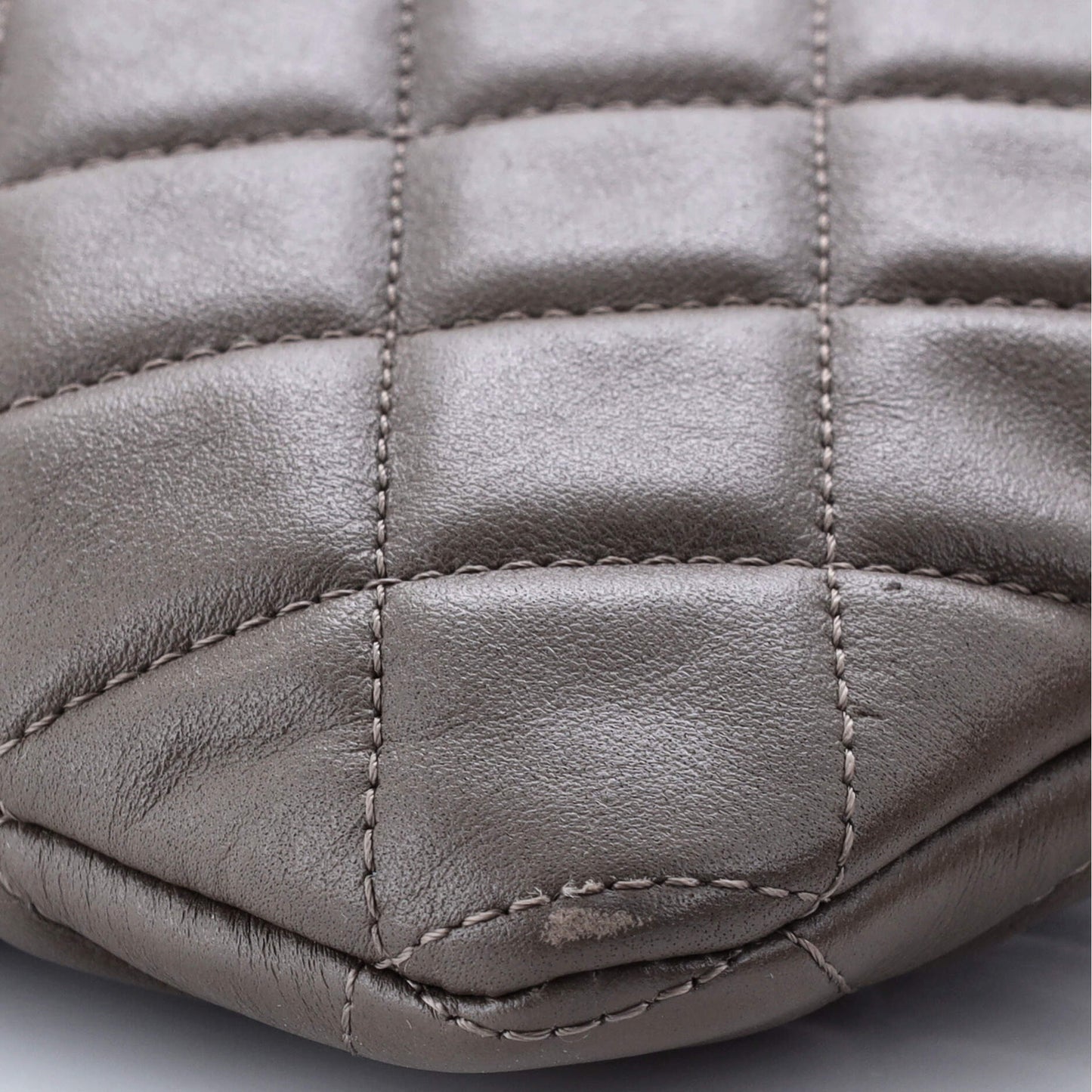 Boy O Case Clutch Quilted Lambskin Medium