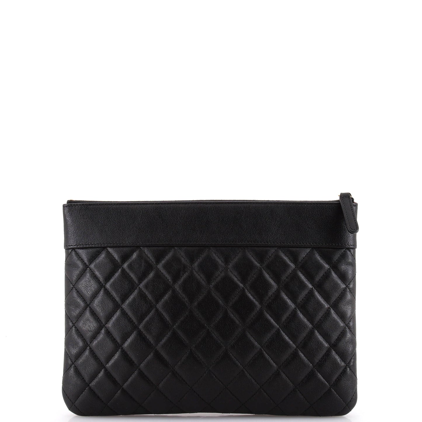 Mademoiselle Vintage O Case Clutch Quilted Sheepskin Medium
