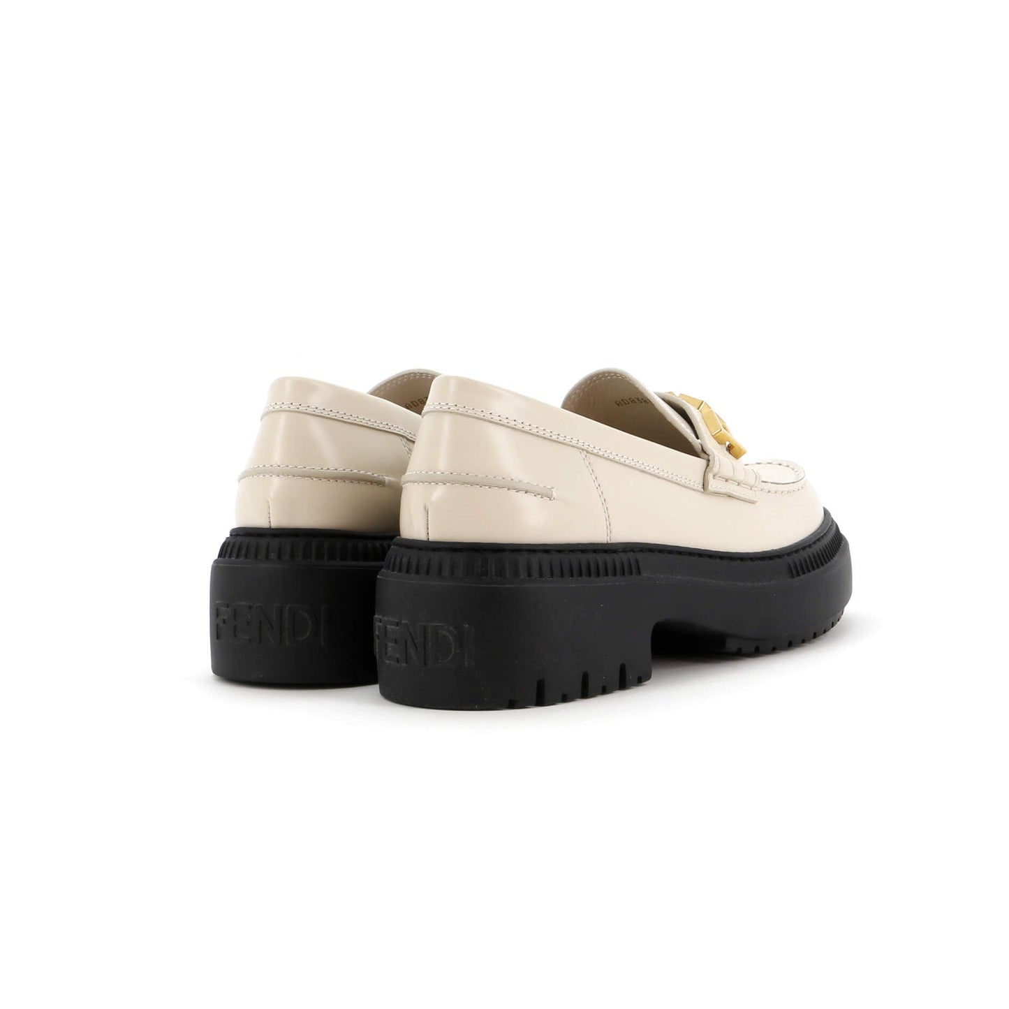 Women's Fendigraphy Lug Sole Loafers Leather