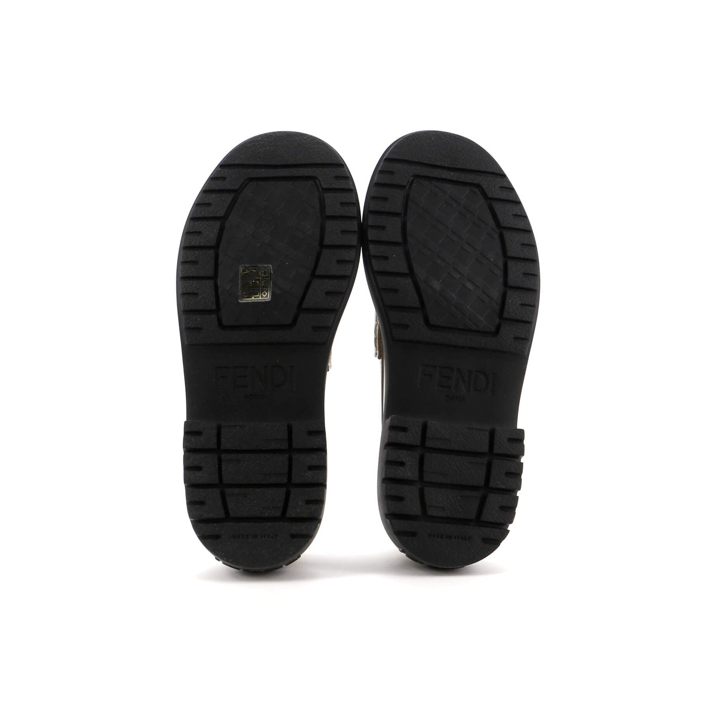 Women's Fendigraphy Lug Sole Loafers Leather