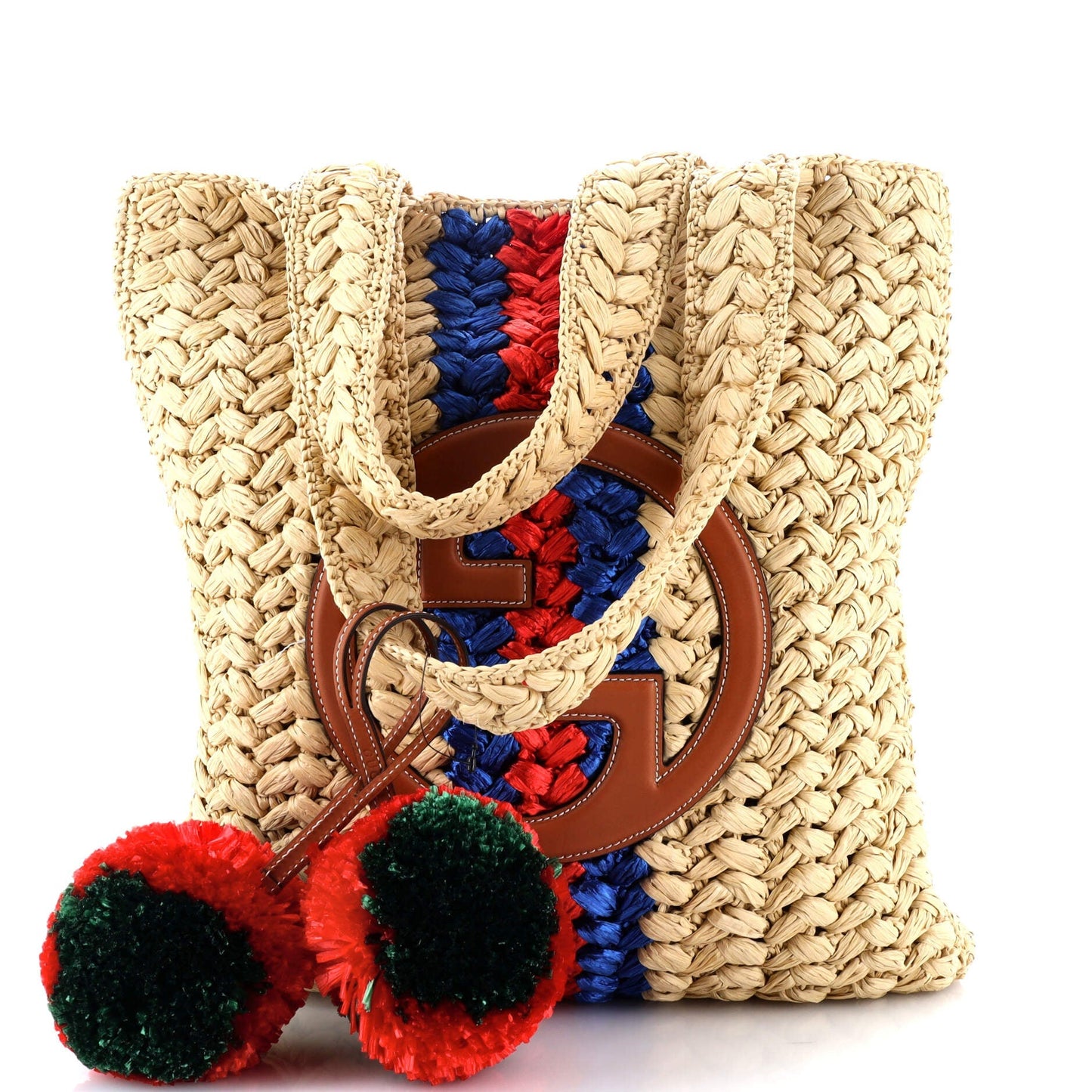 Blondie NM Open Tote Raffia Small