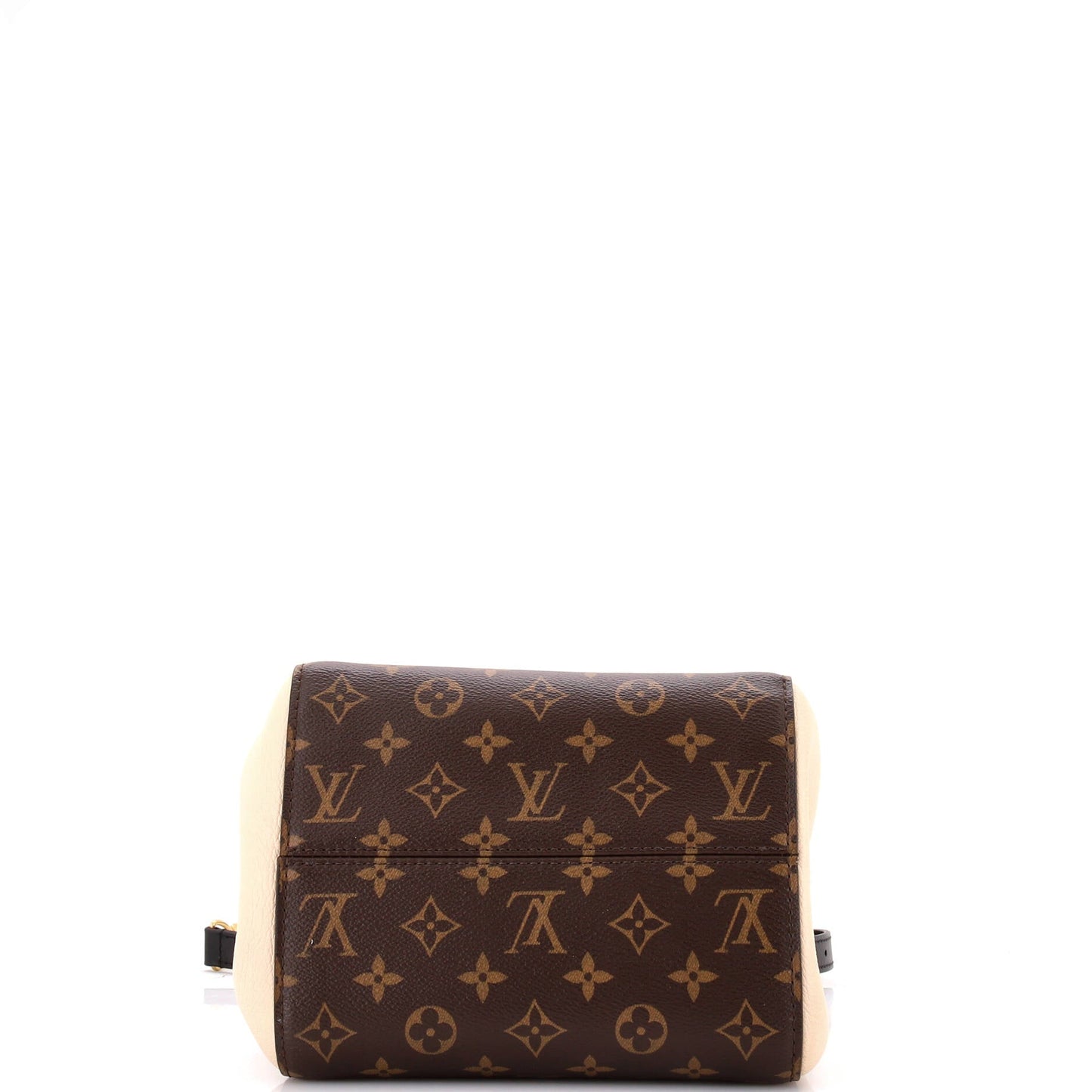 Fold Tote Monogram Canvas and Leather PM