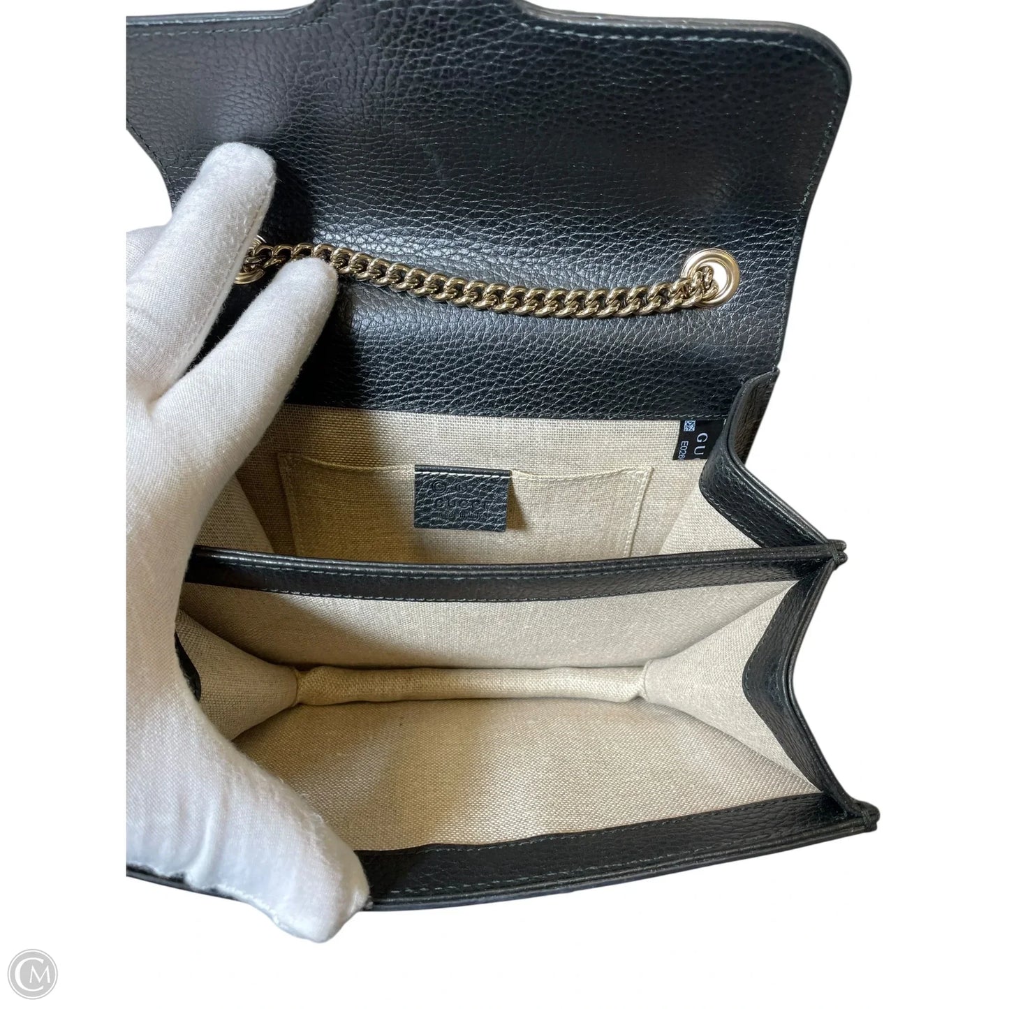 Crossbody Luxury Designer By Gucci, Size: Medium