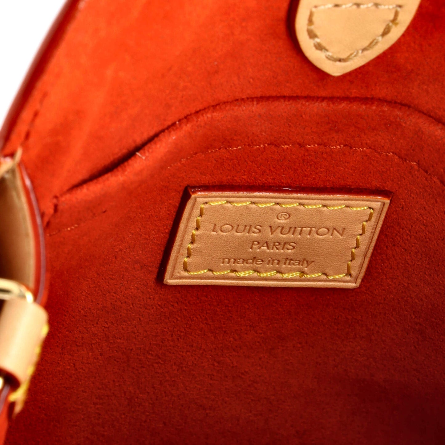 Name Tag XL Clutch Vachetta Leather