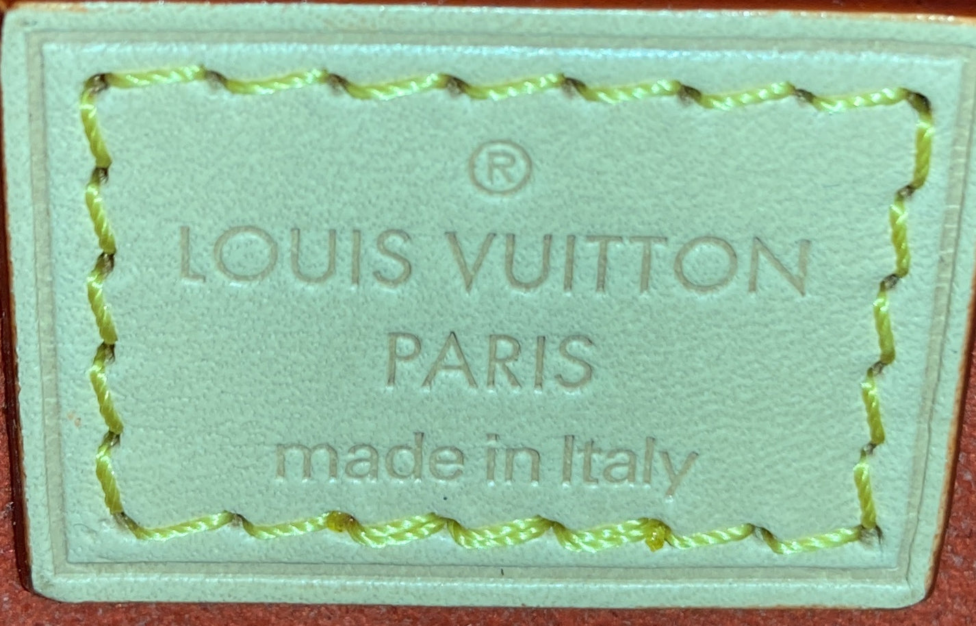 Name Tag XL Clutch Vachetta Leather