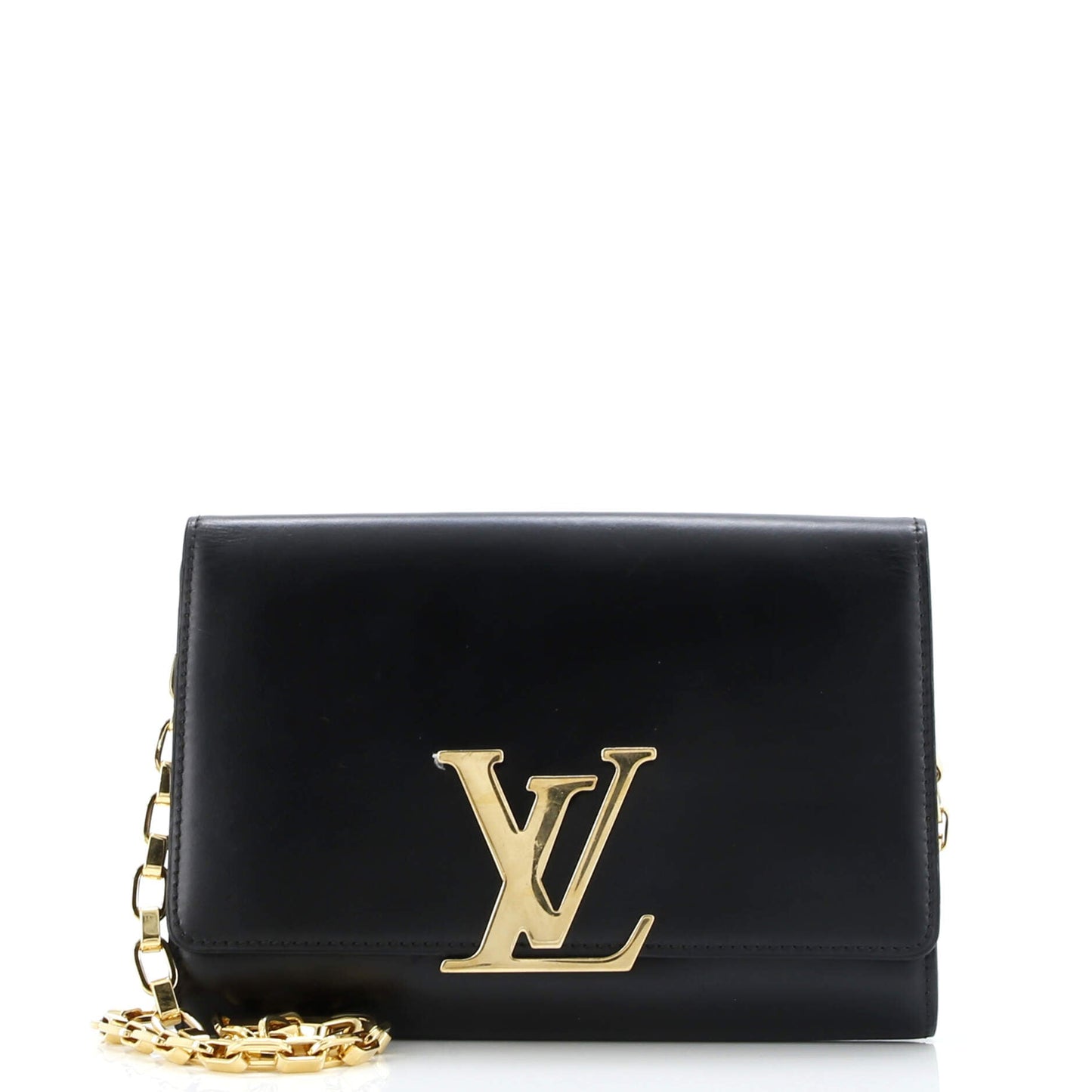 Chain Louise Clutch Leather GM