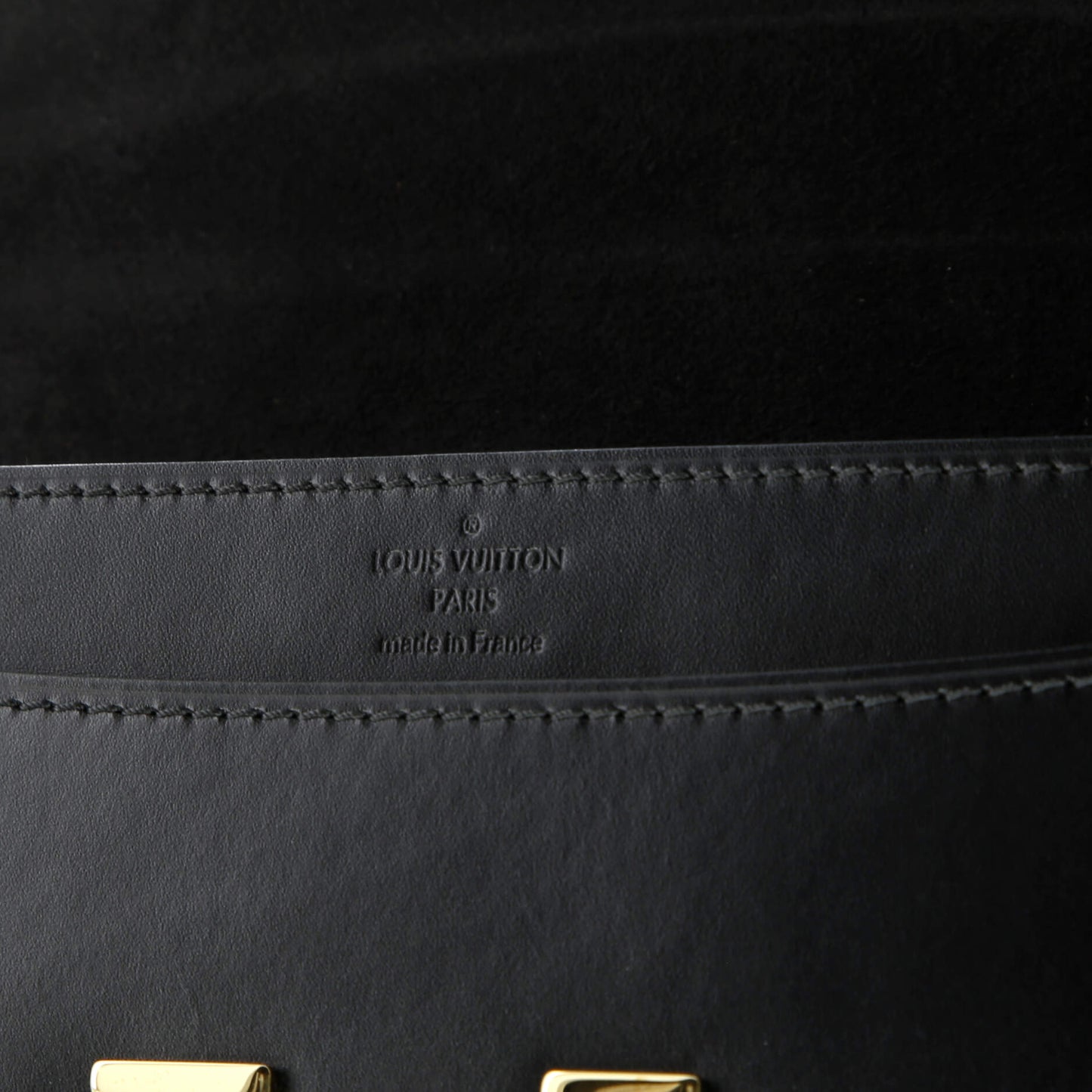 Chain Louise Clutch Leather GM