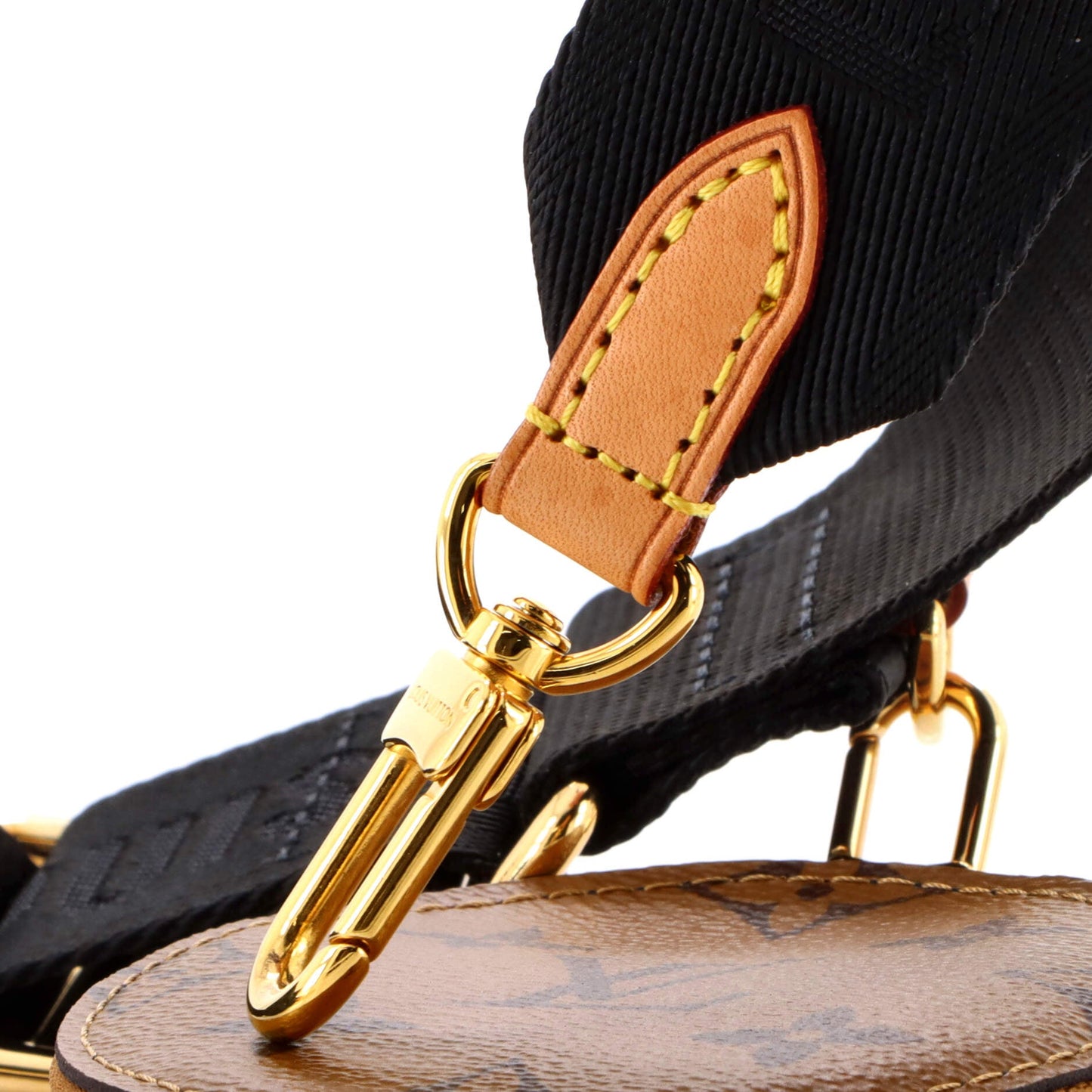 Multi Pochette Accessoires Bandouliere Shoulder Strap Nylon with Reverse Monogram Canvas