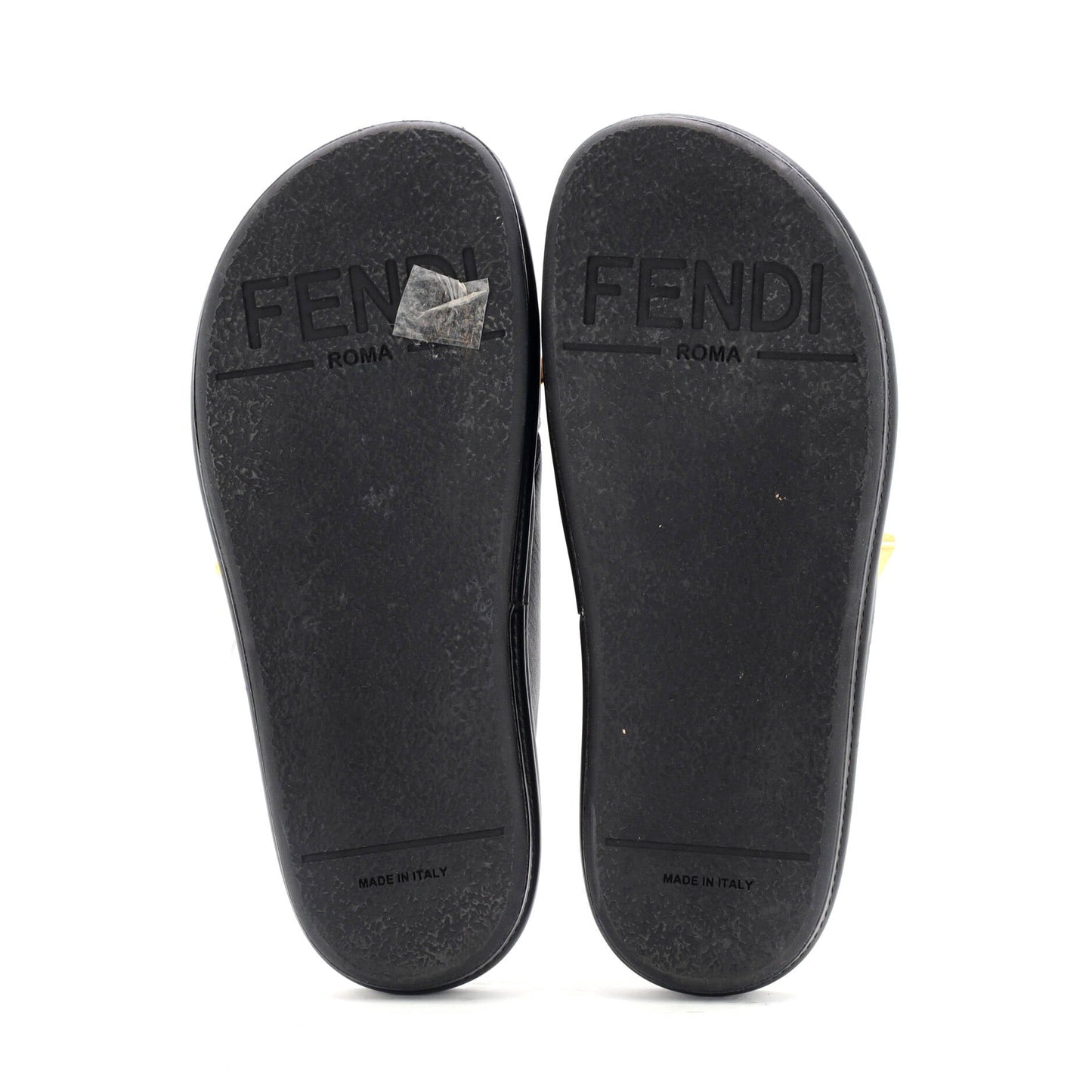 Women's Fendigraphy Slide Sandals Leather