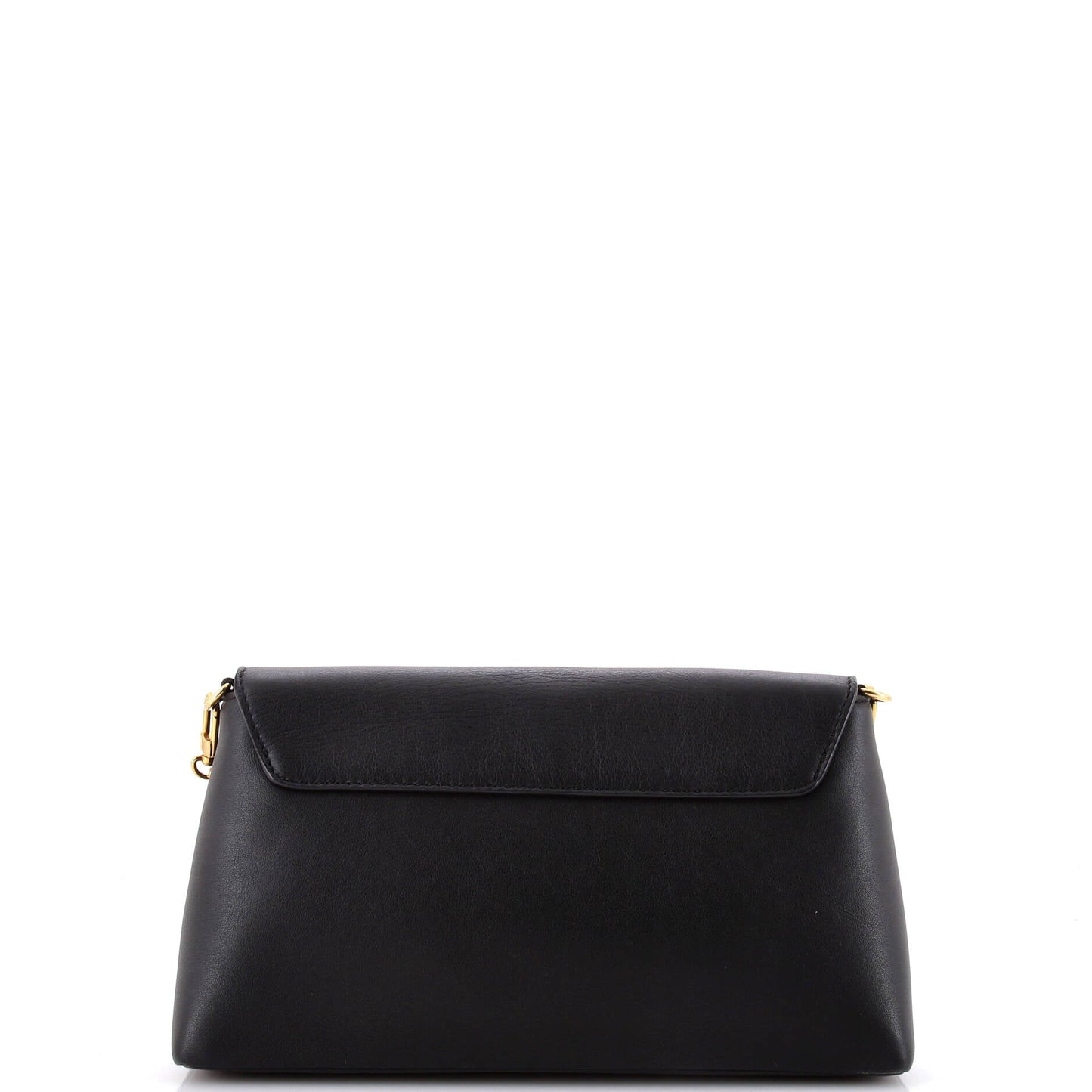Love Note Chain Clutch Leather