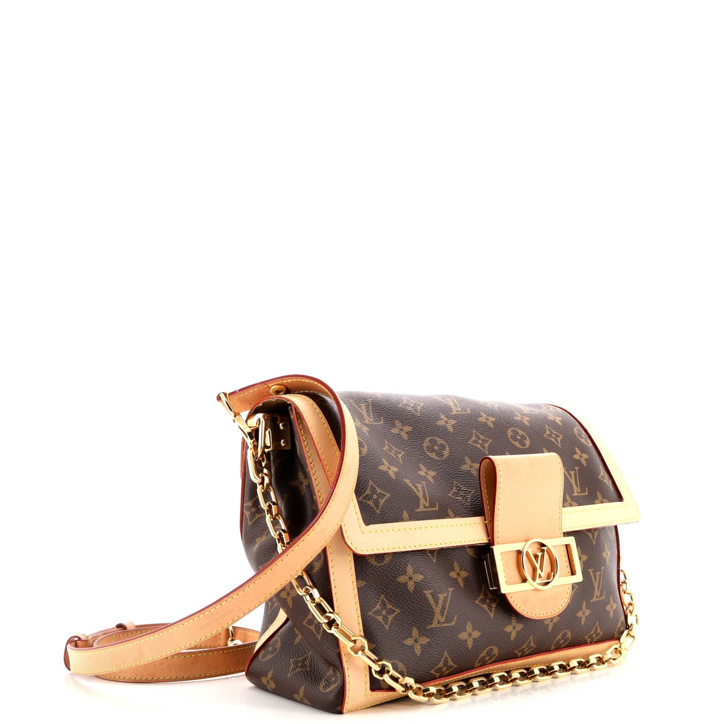 Dauphine Soft Shoulder Bag Monogram Canvas GM