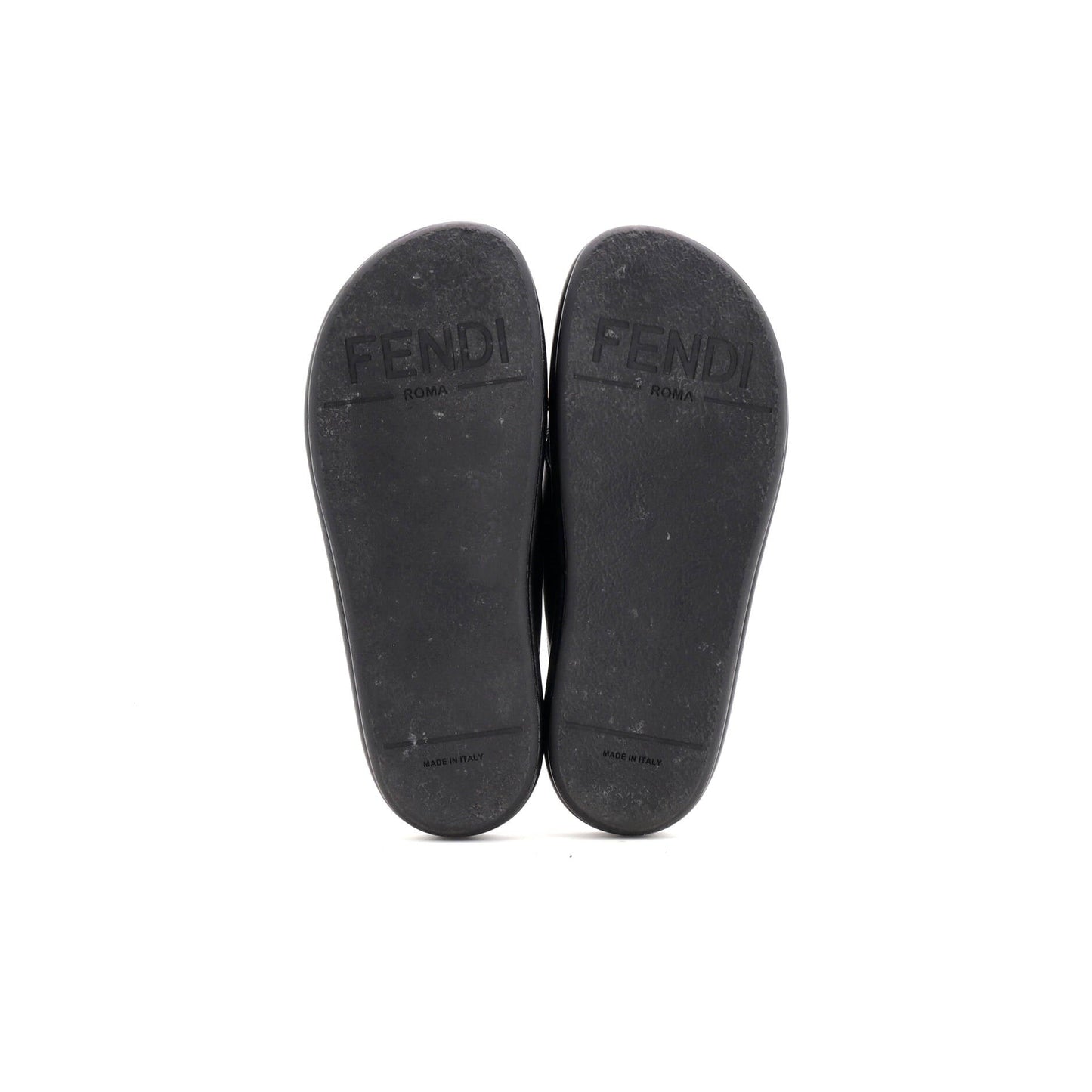 Women's Fendigraphy Slide Sandals Leather