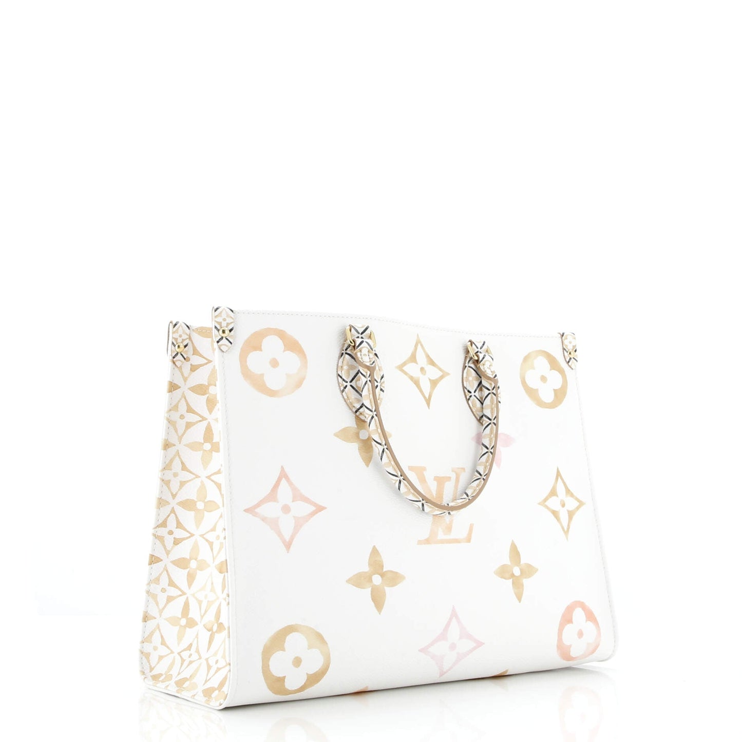 OnTheGo Tote By The Pool Monogram Watercolor Giant MM