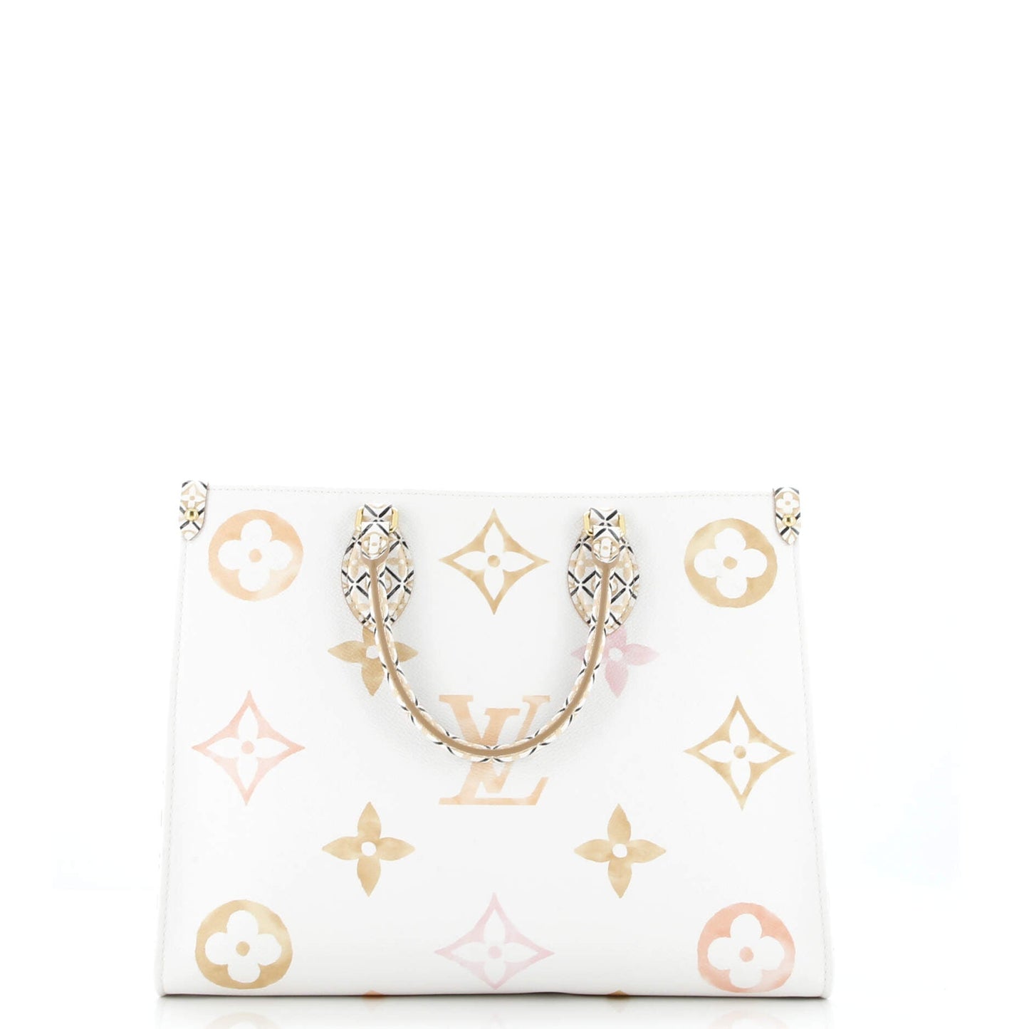 OnTheGo Tote By The Pool Monogram Watercolor Giant MM