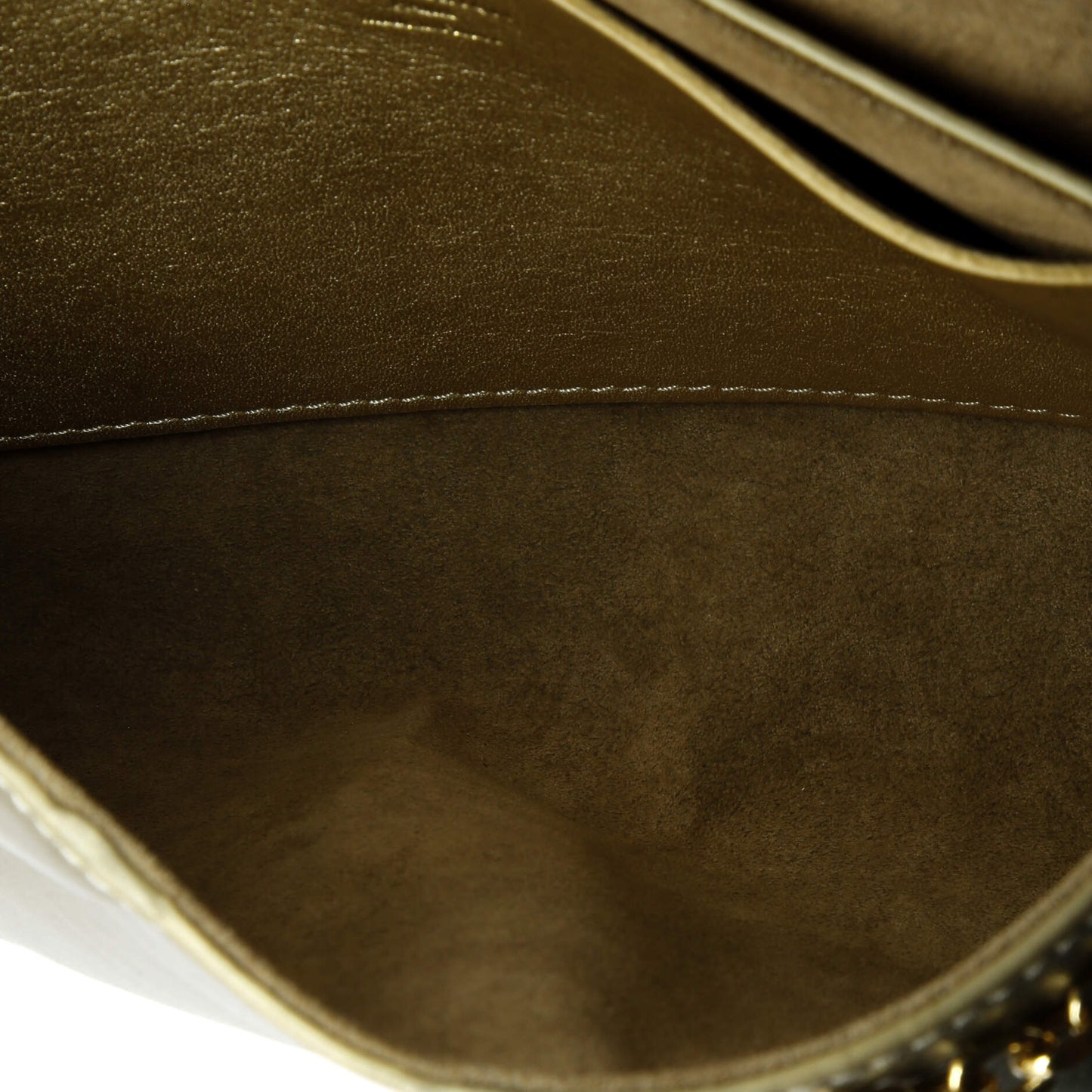 Love Note Chain Clutch Leather