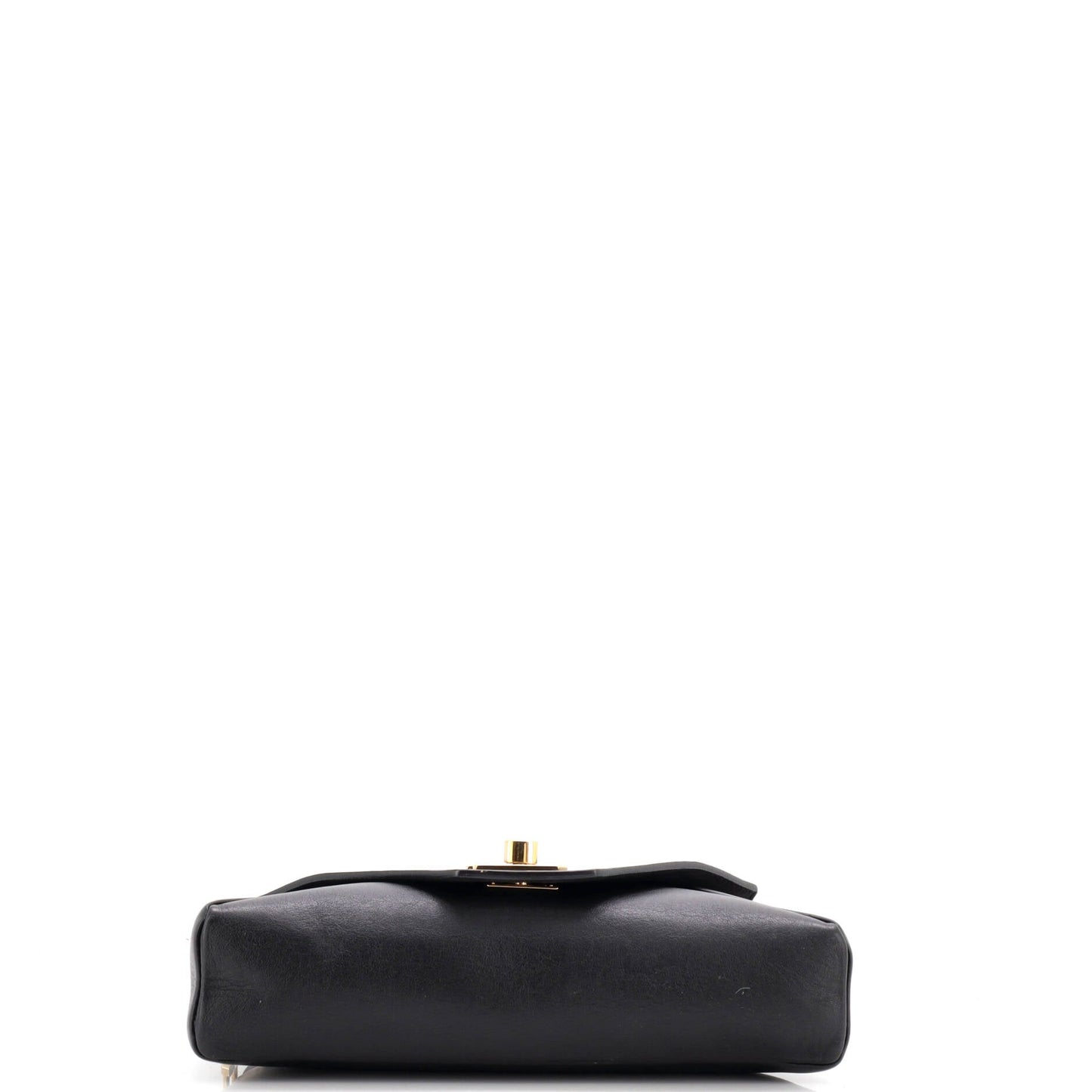 Love Note Chain Clutch Leather