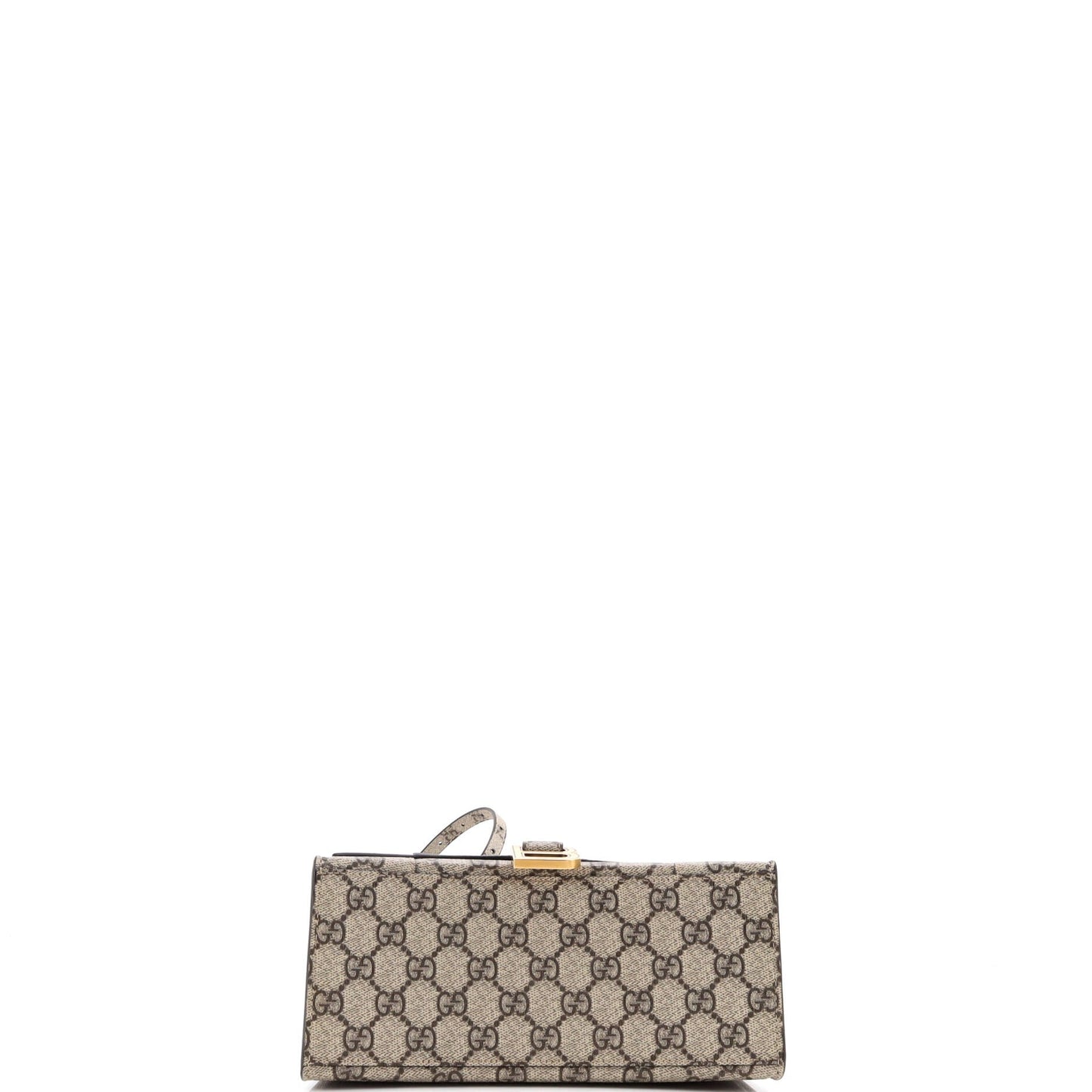 x Balenciaga The Hacker Project Hourglass Top Handle Bag GG Coated Canvas Small