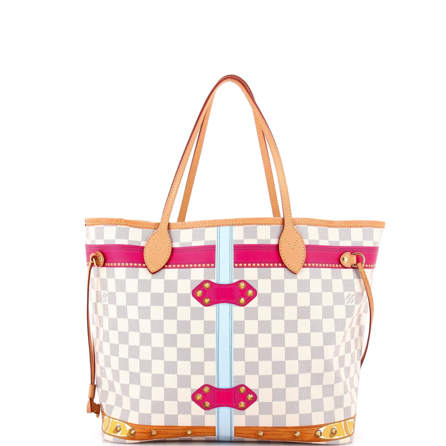 Neverfull NM Tote Limited Edition Damier Summer Trunks MM