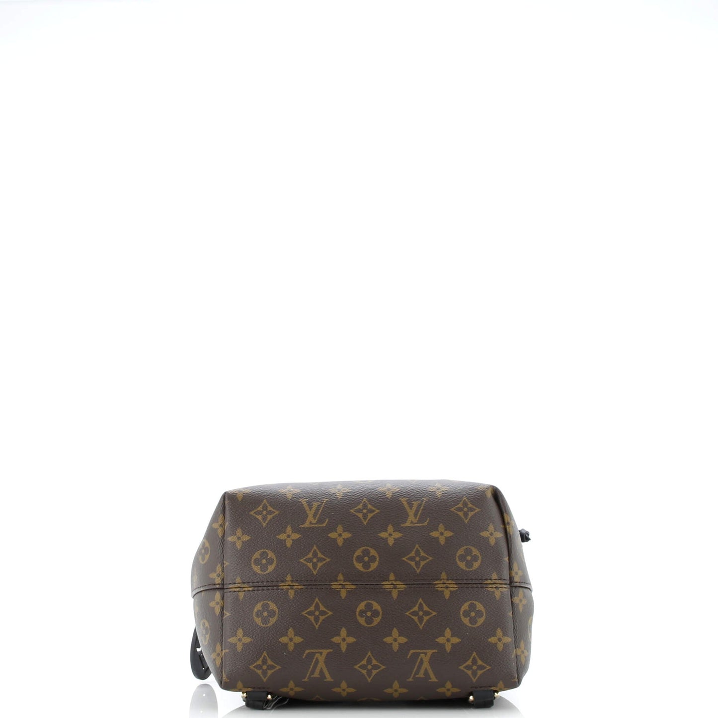Montsouris NM Backpack Monogram Canvas with Leather PM