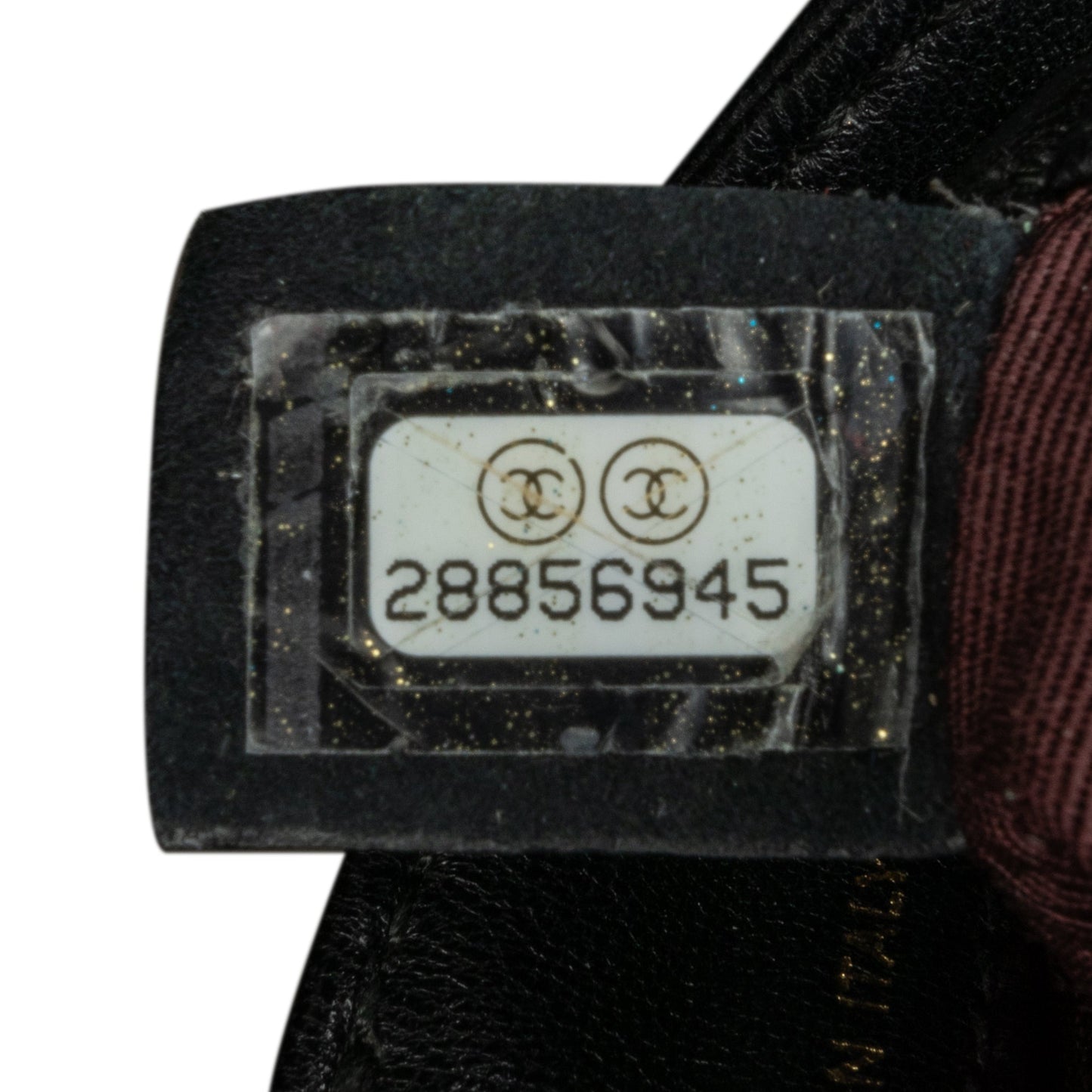 Black Chanel Lambskin Tech Me Out Clutch With Chain Crossbody Bag