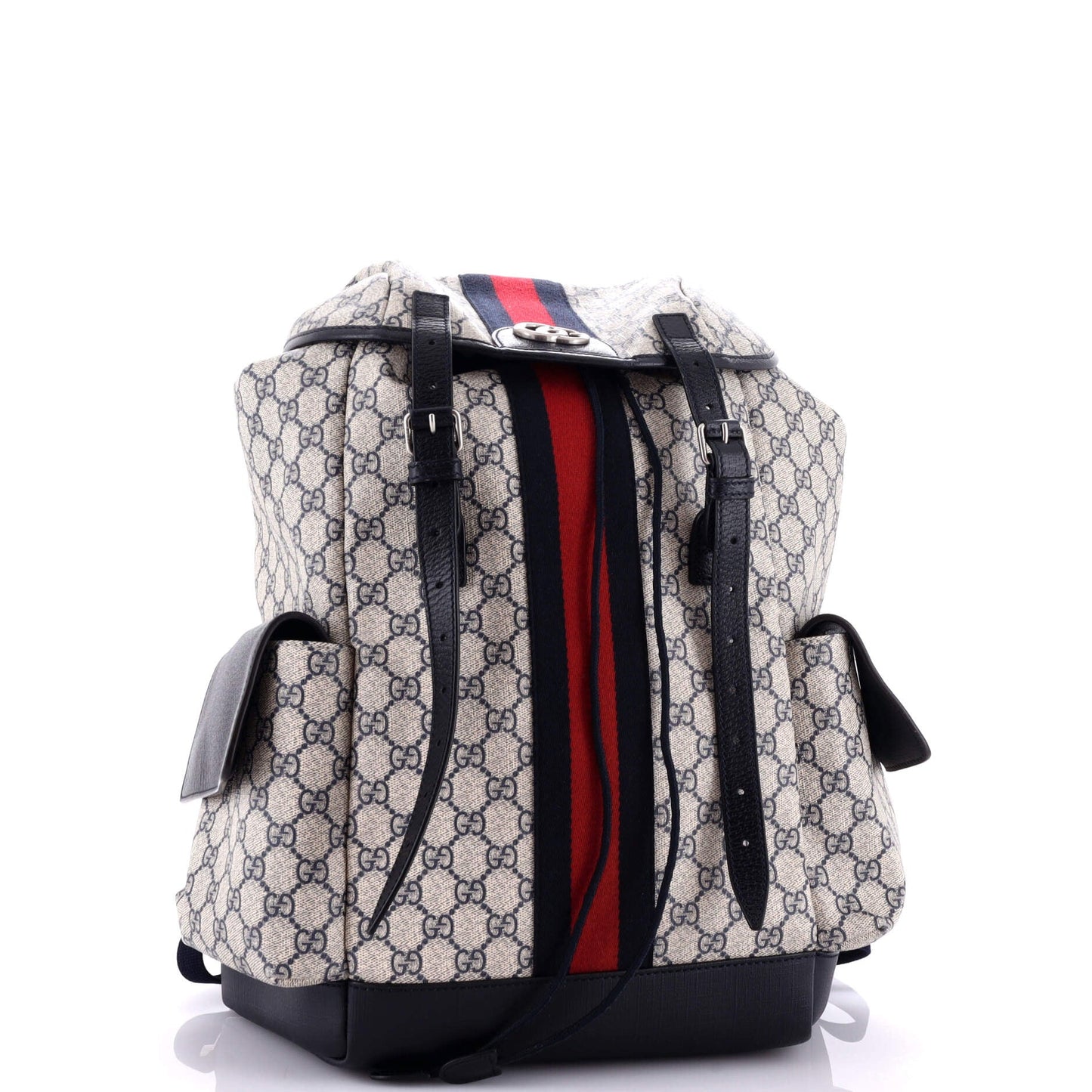 Ophidia Flap Backpack GG Coated Canvas Medium