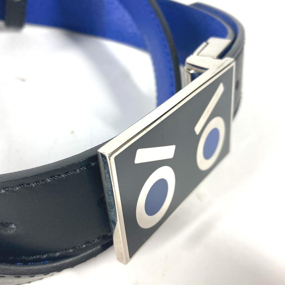 FENDI belt leather black monster