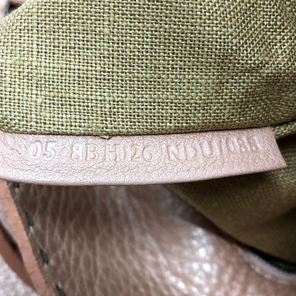 FENDI Tote Bag leather pink Celeria
